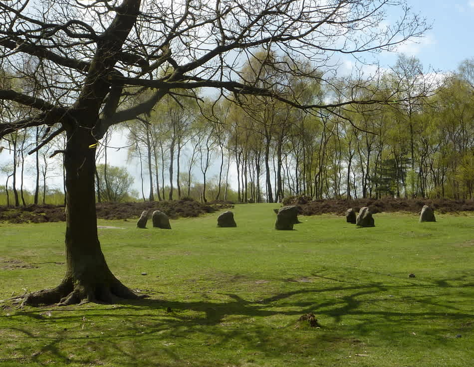 Nine Ladies Stone Circle