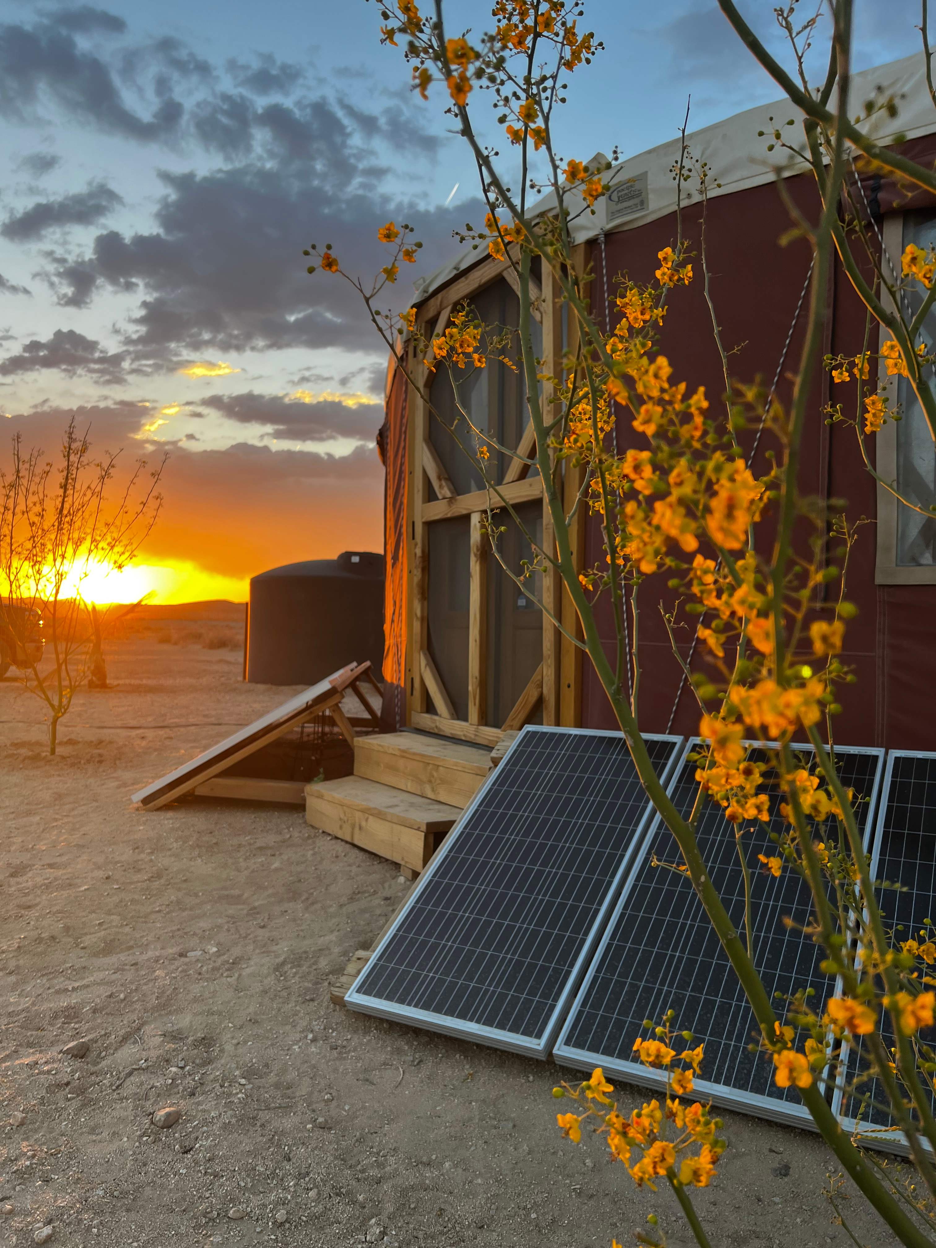 Off Grid Desert Yurt Getaway
