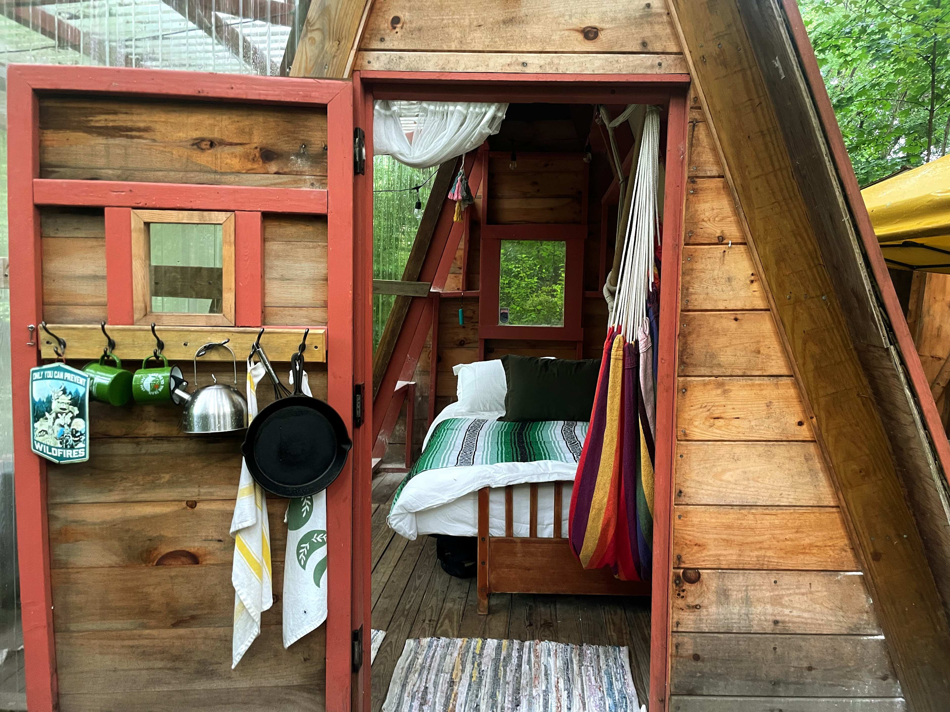 Magpie and Jaebird's Little A-frame