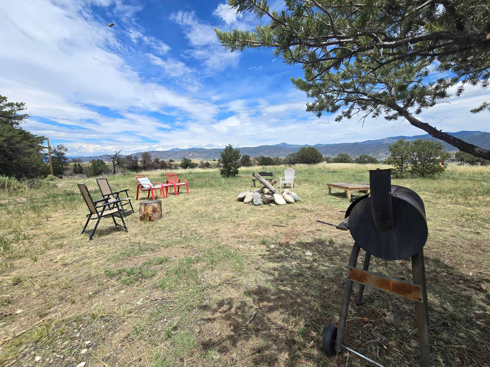 Hilltop view at Chavara Ranch