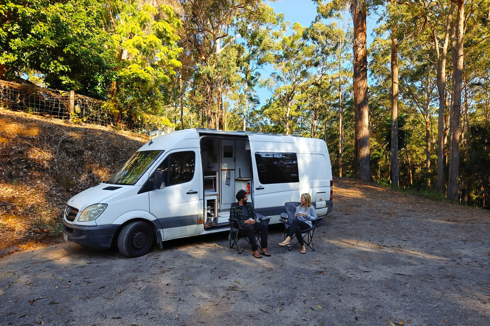 This was our setup.