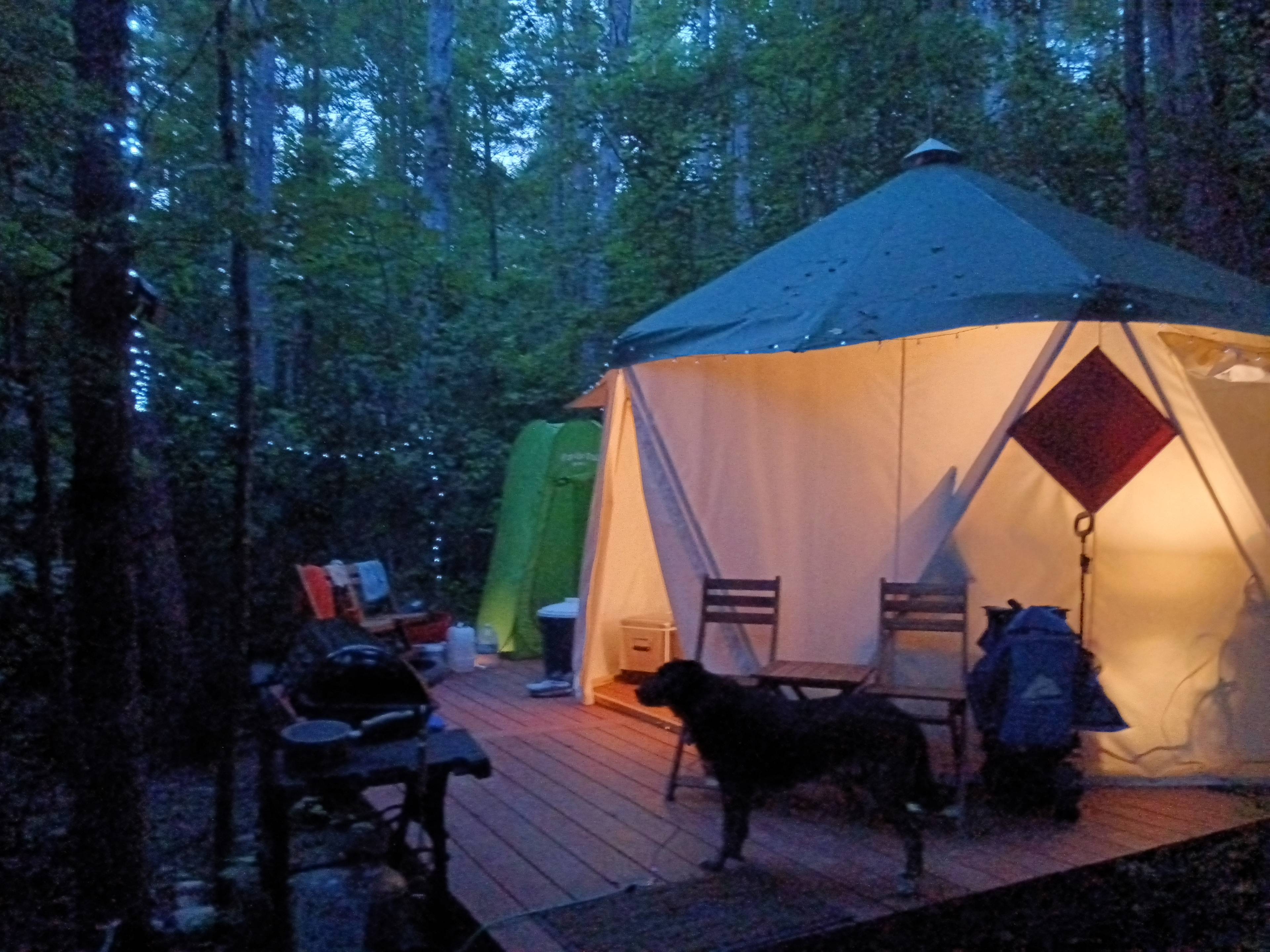 Yurt At Lake James And Fonta Flora