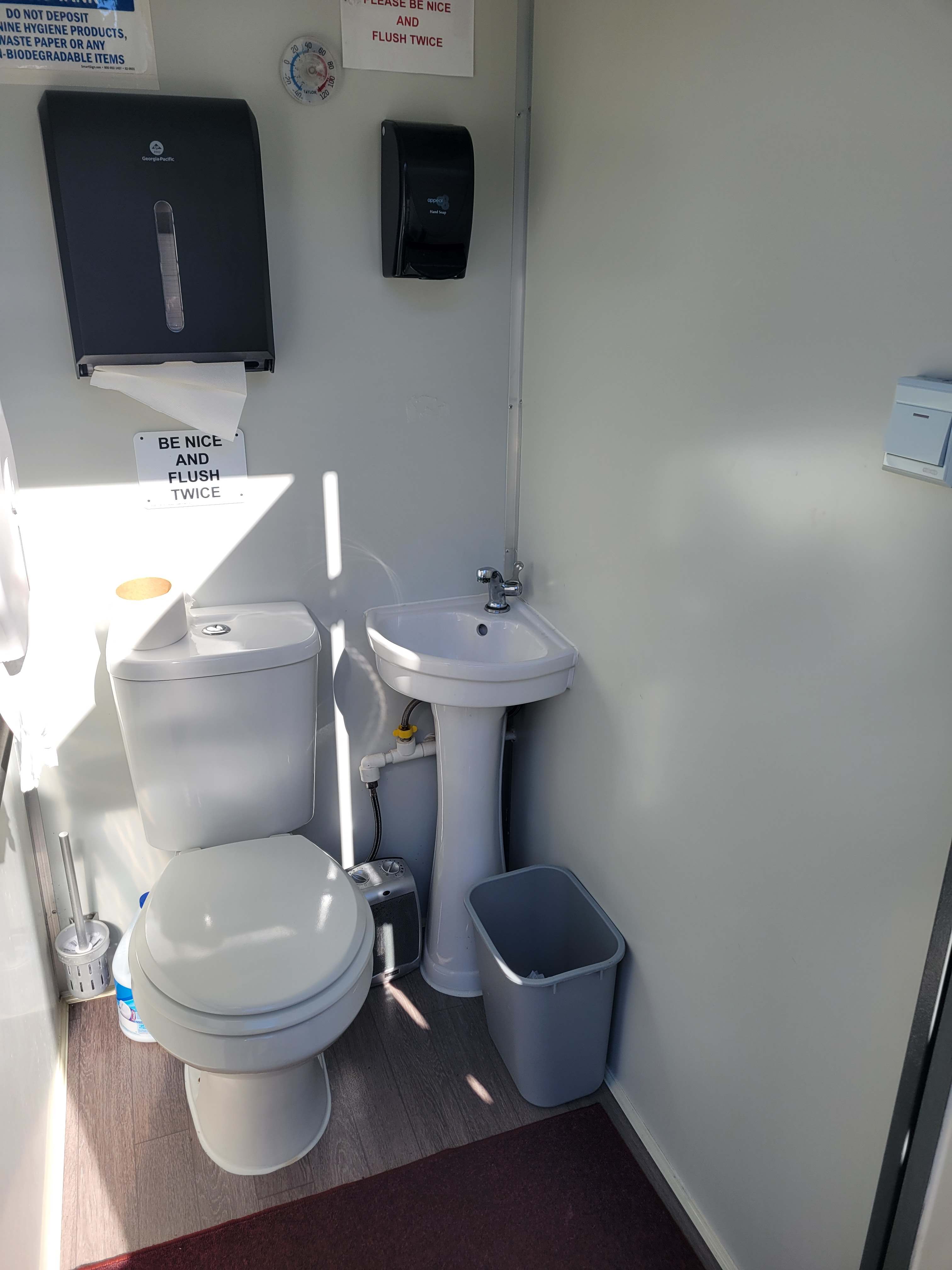 RW Services RV Park: RV and Trailer