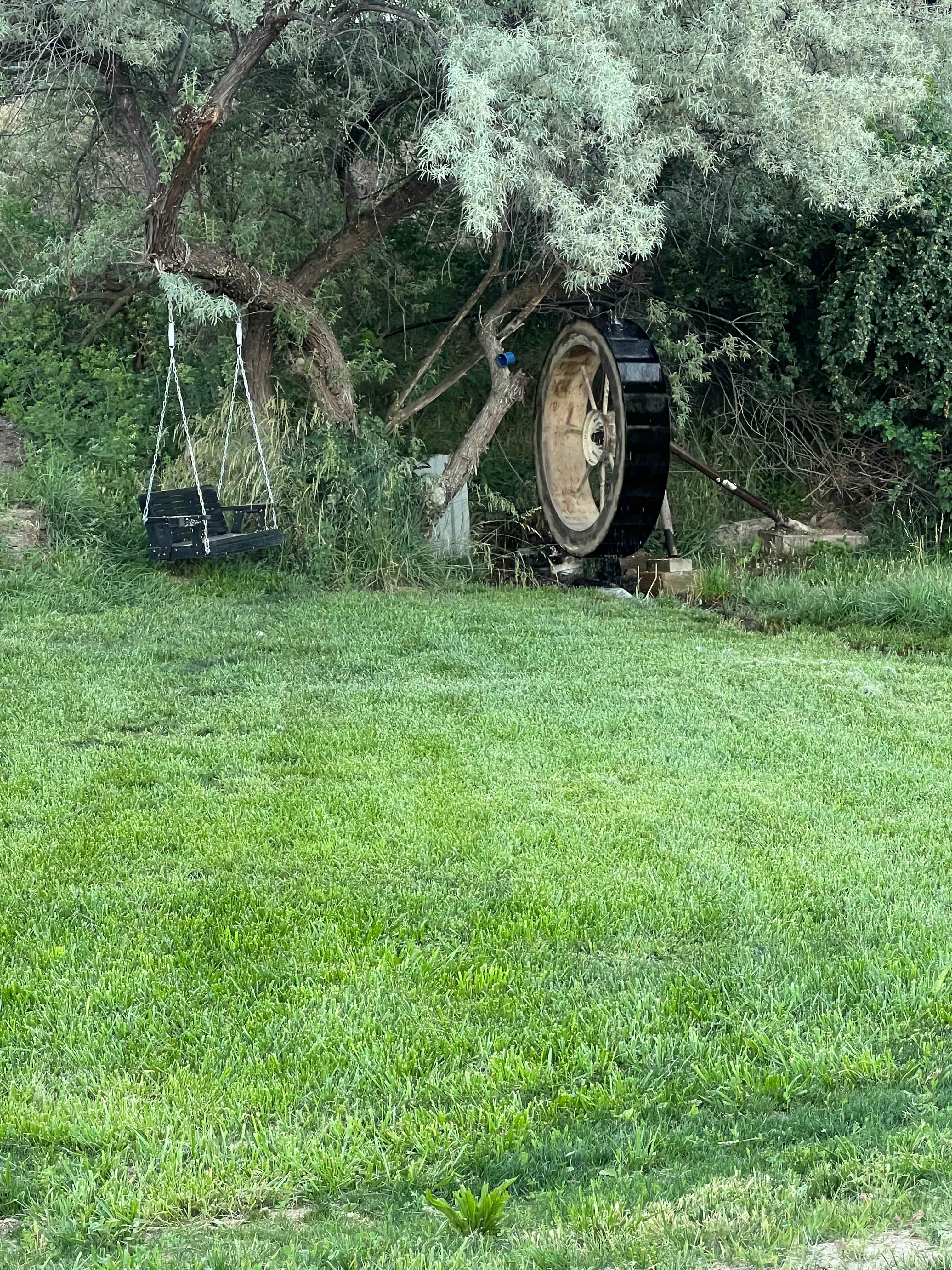 Waterfront cabin and camping