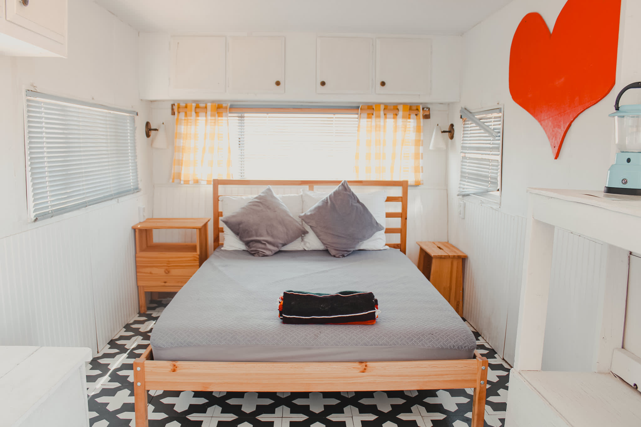 A double bed