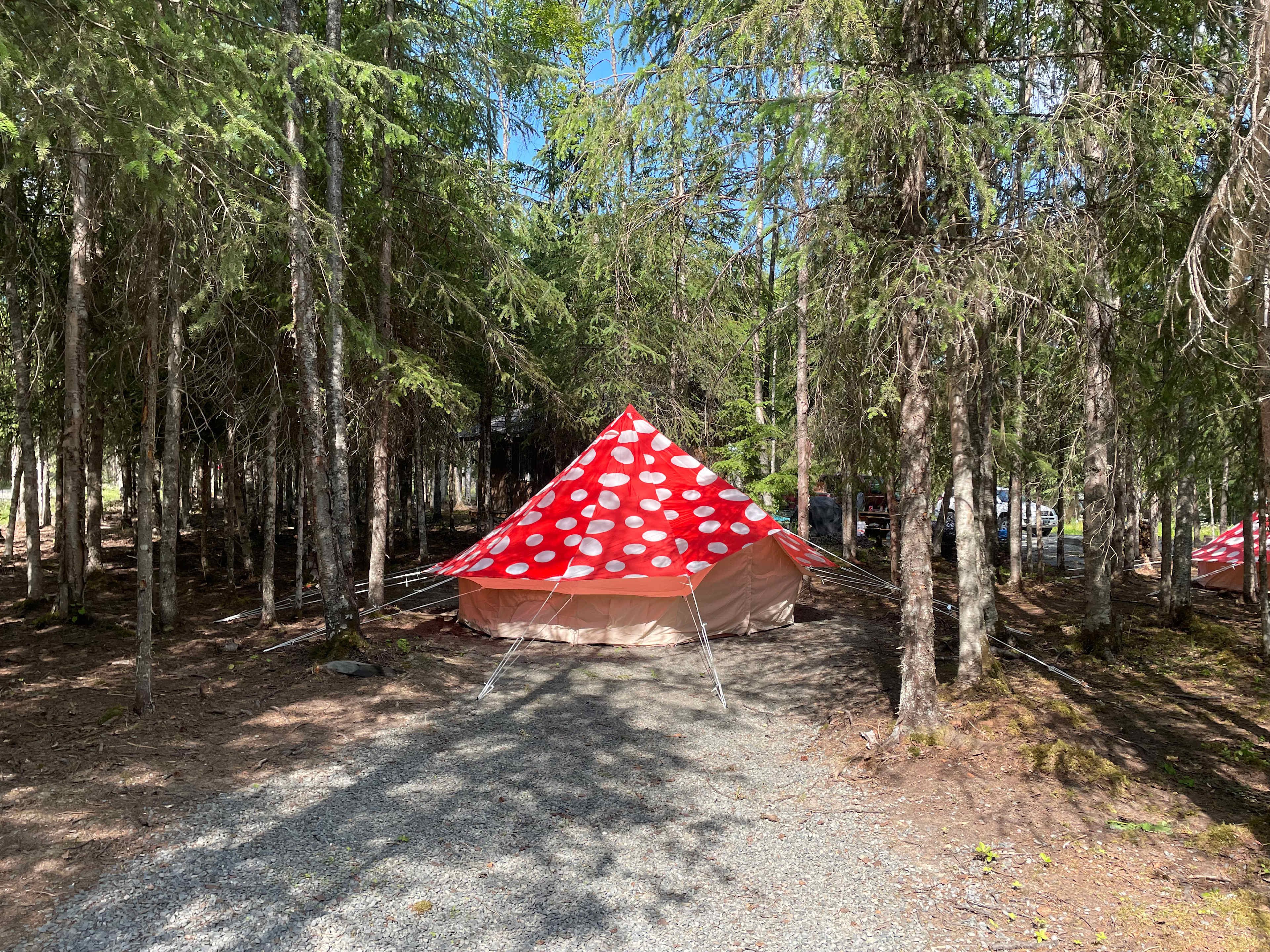 Gnome Dome & Mushroom Room Hope AK