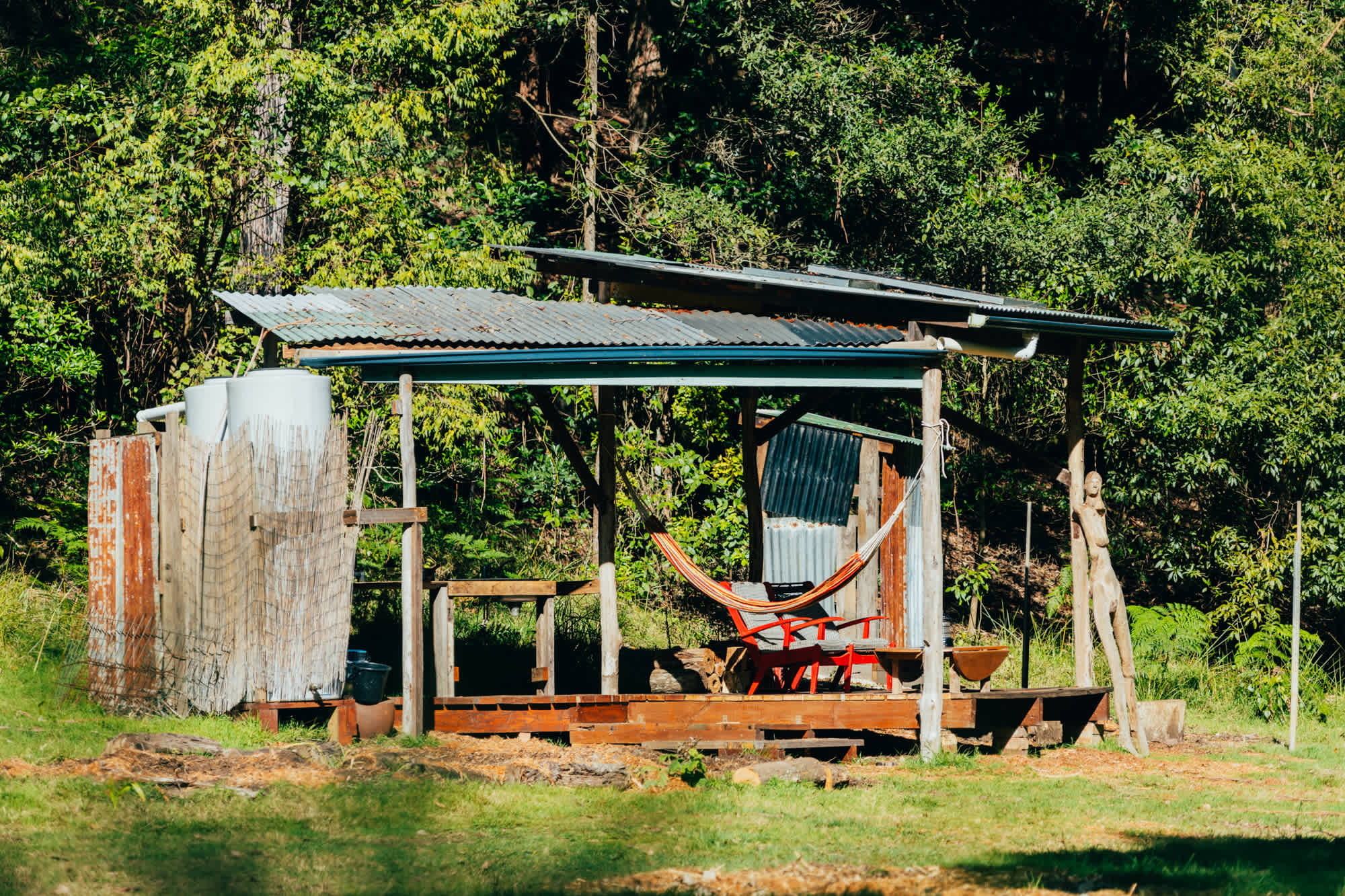 Shelter side view 