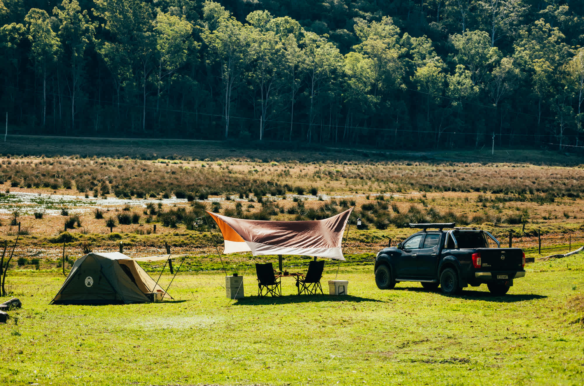 camp setup