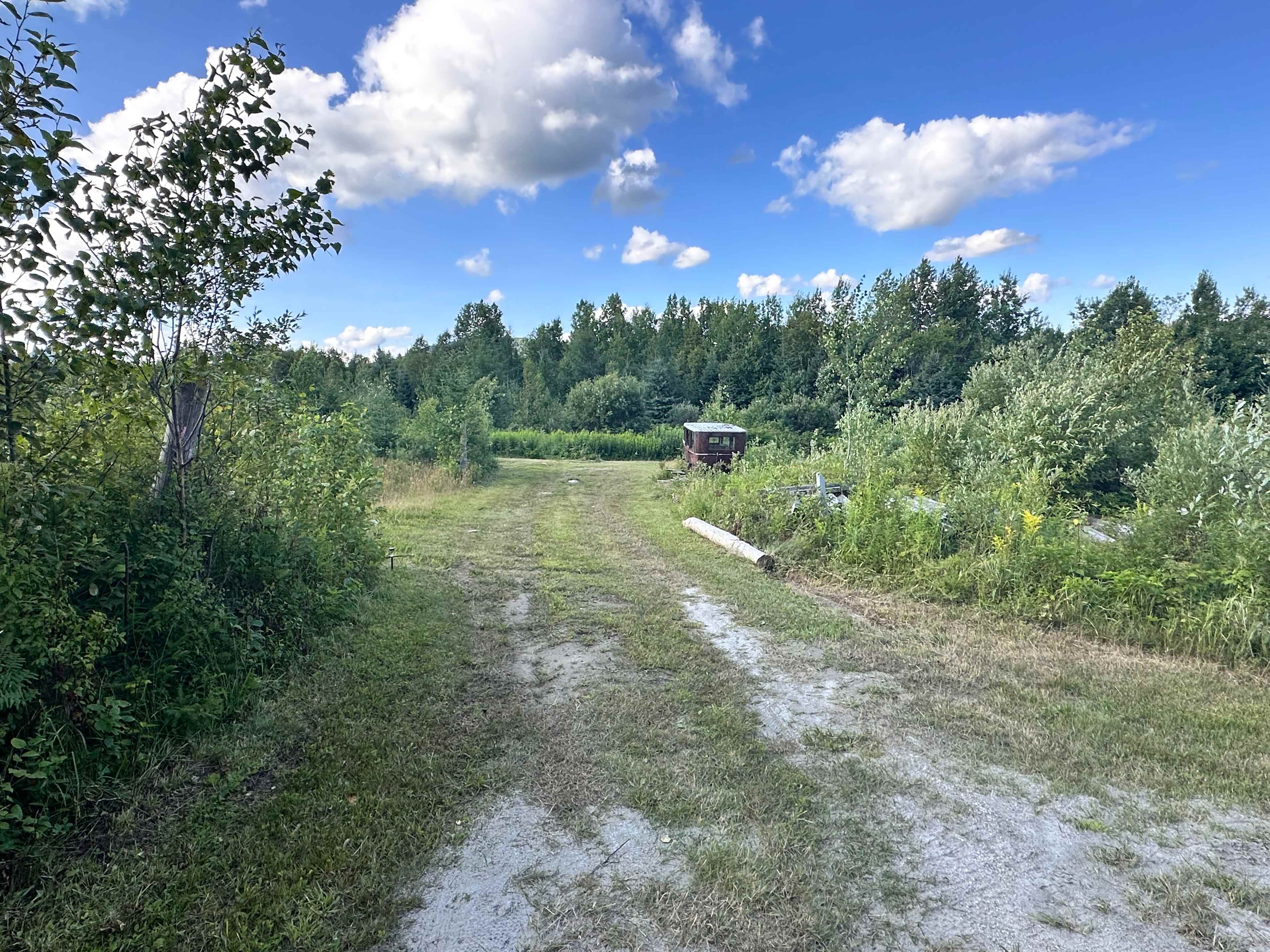 View when you pull into camp from the road. 