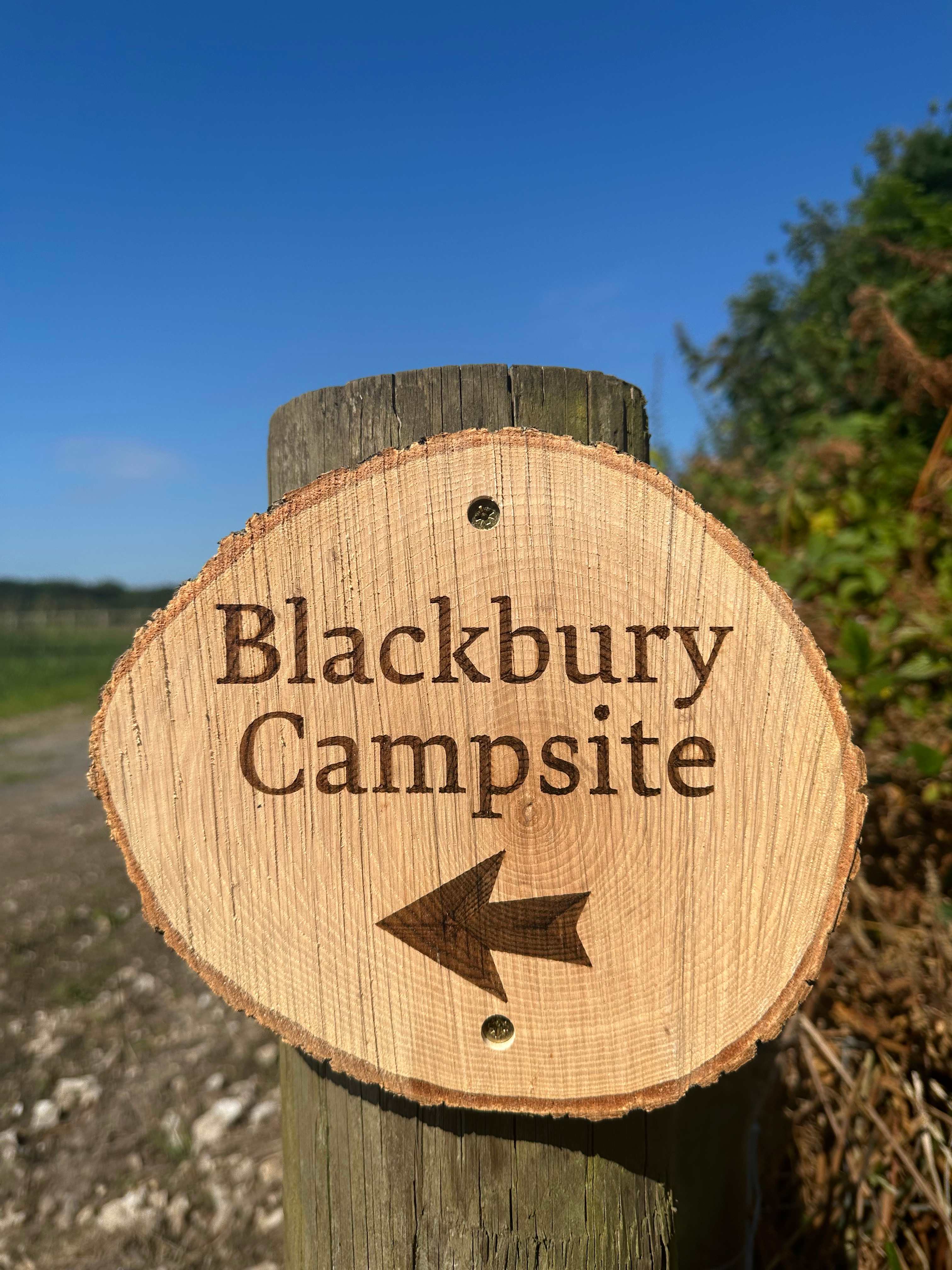 Peaceful Blackbury Campsite