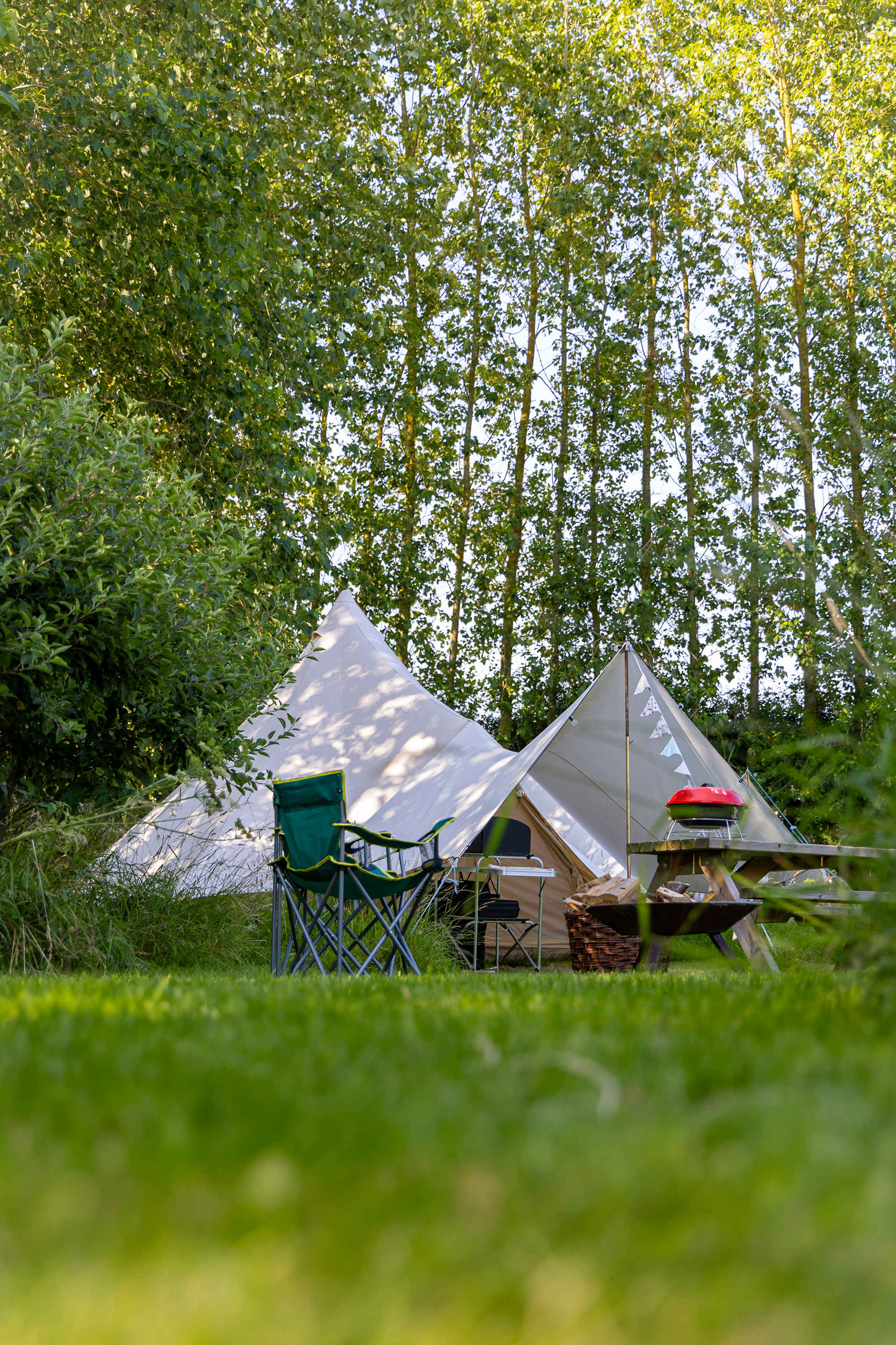 The Cornflower Bell Tent.