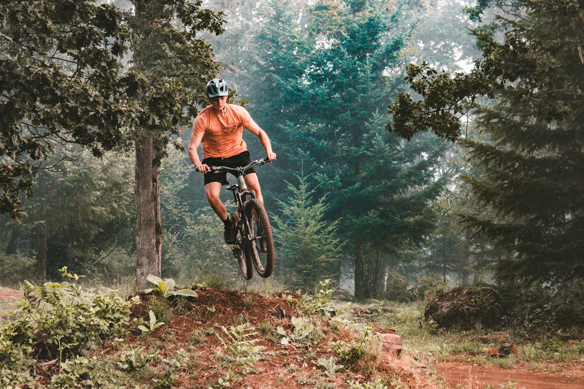 Lee in flight!