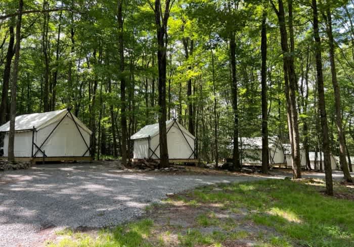 Modern Pocono Mountain Glamping