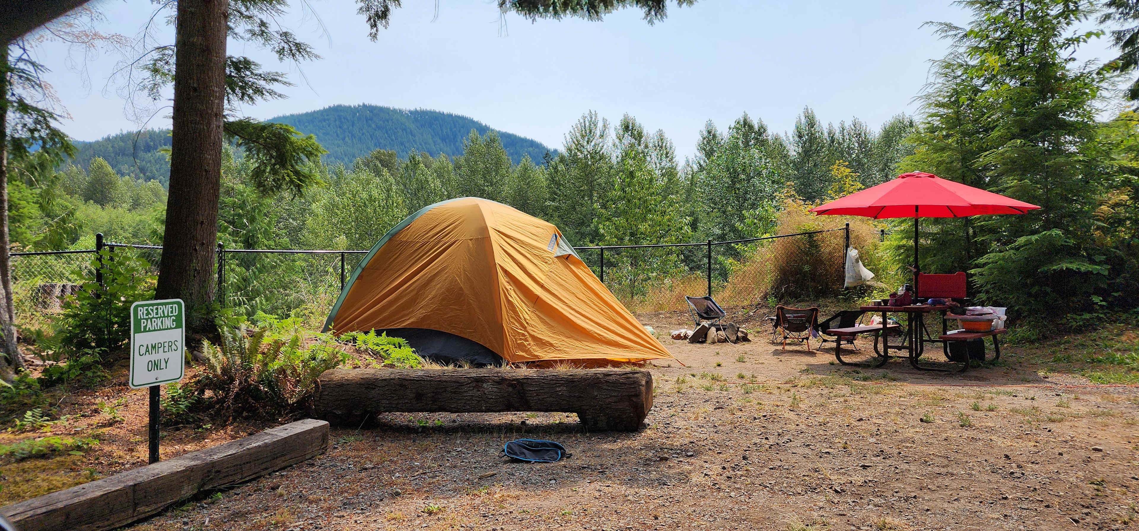 Riverside Camping Near Mt Rainier