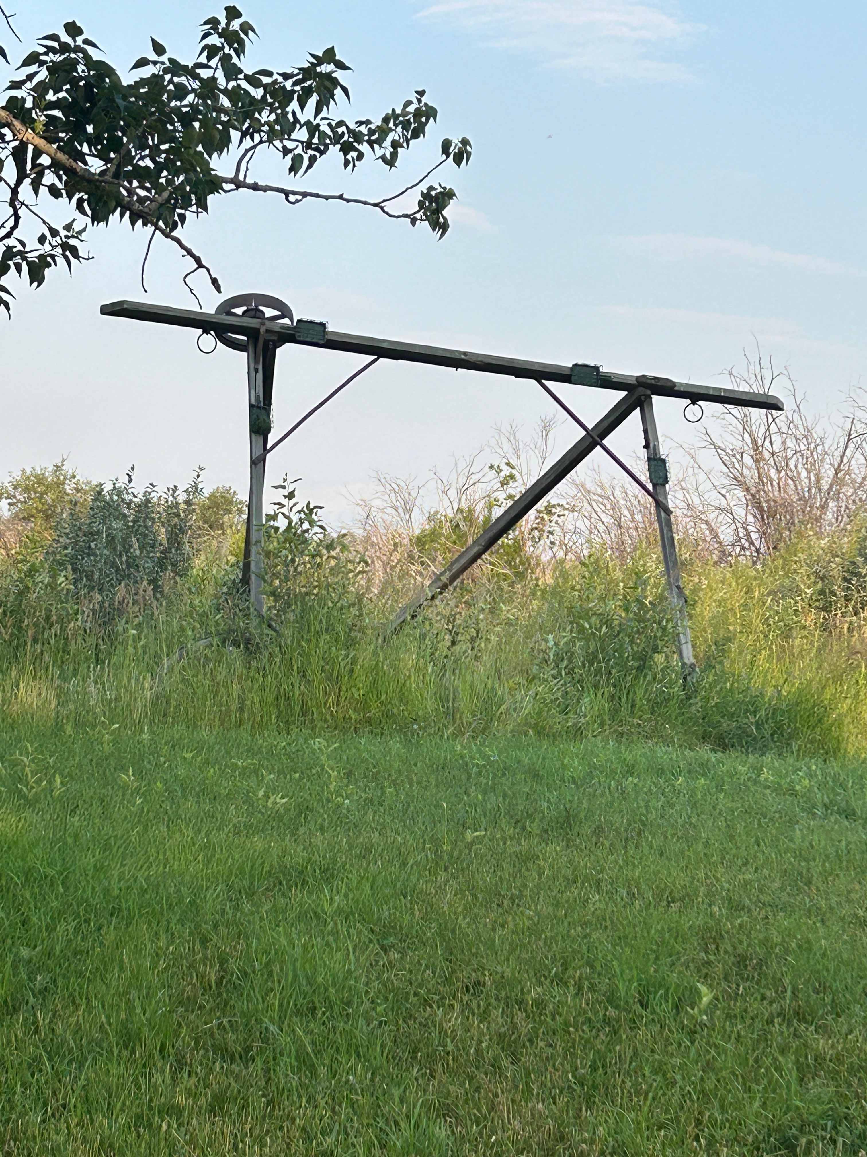 Part of campsite. 