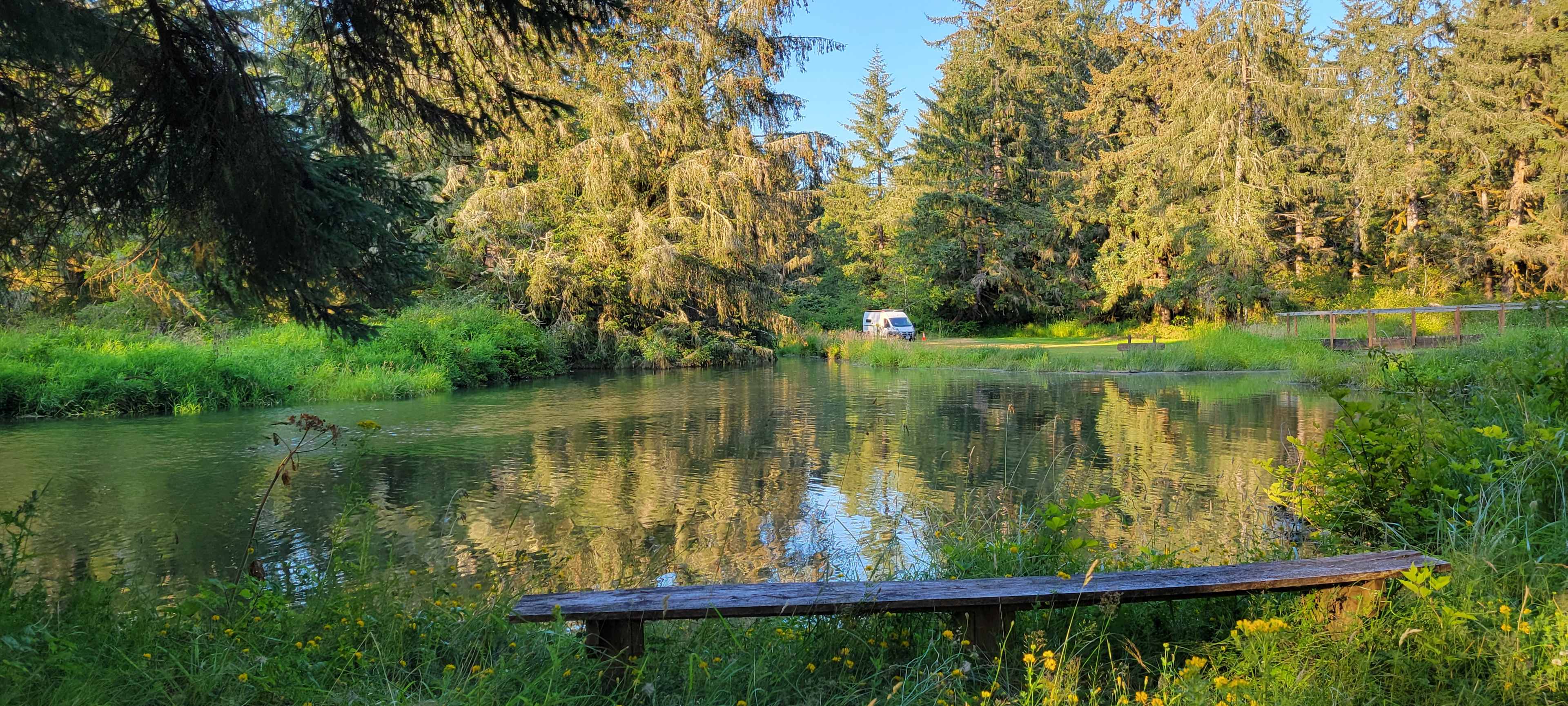 View of our campsite.