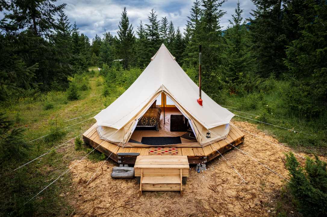 Sauna Under the Stars Camping