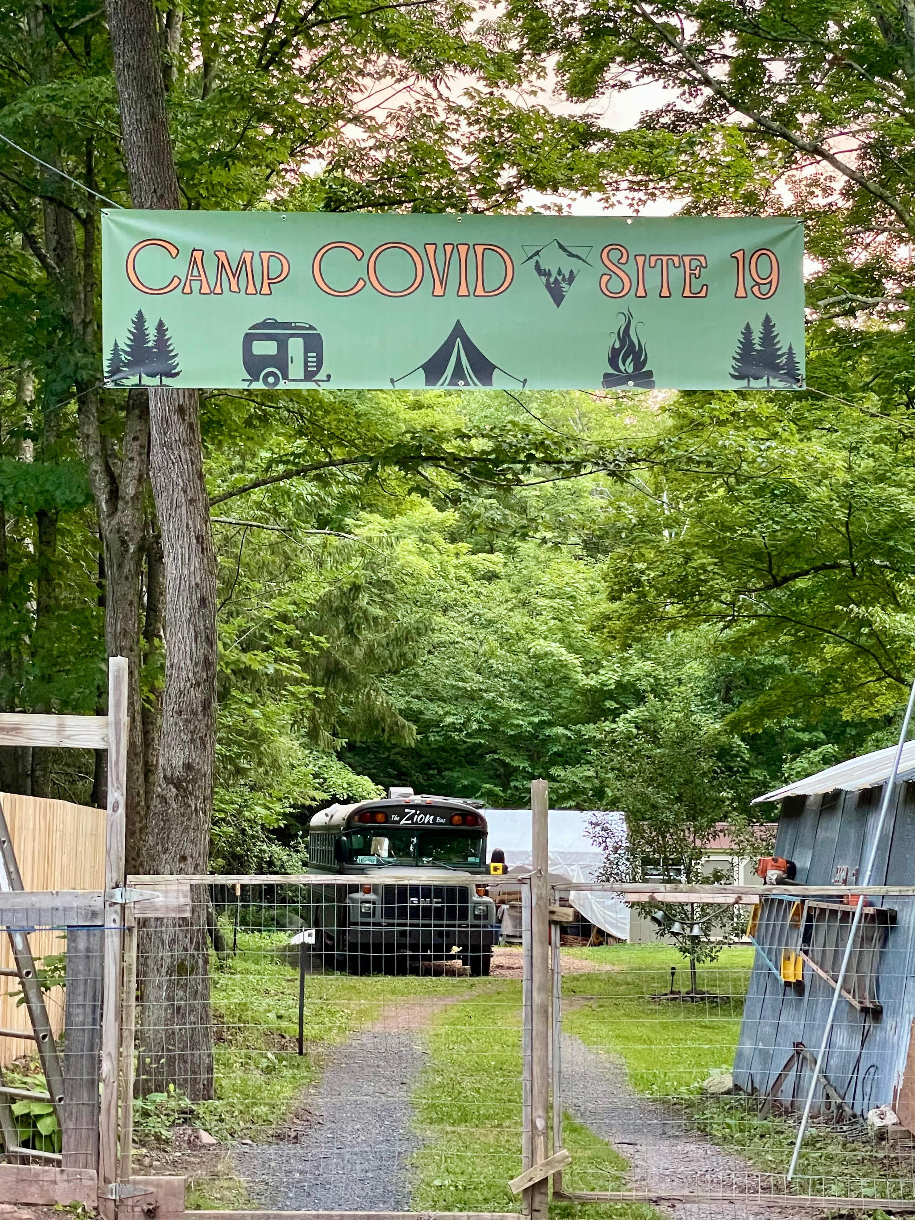 Camp COVID Site 19
