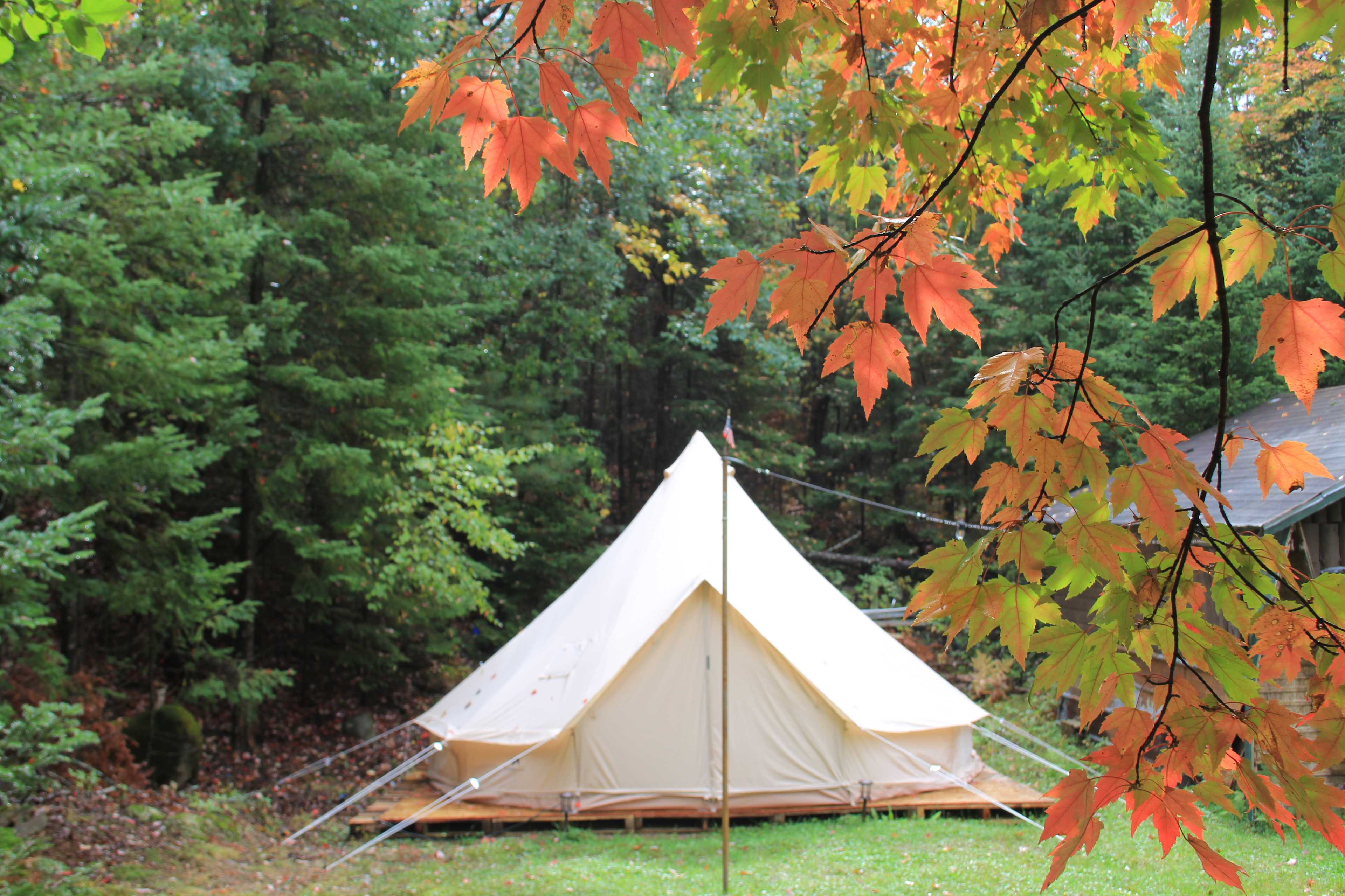 Northwoods Bell Tent Retreat