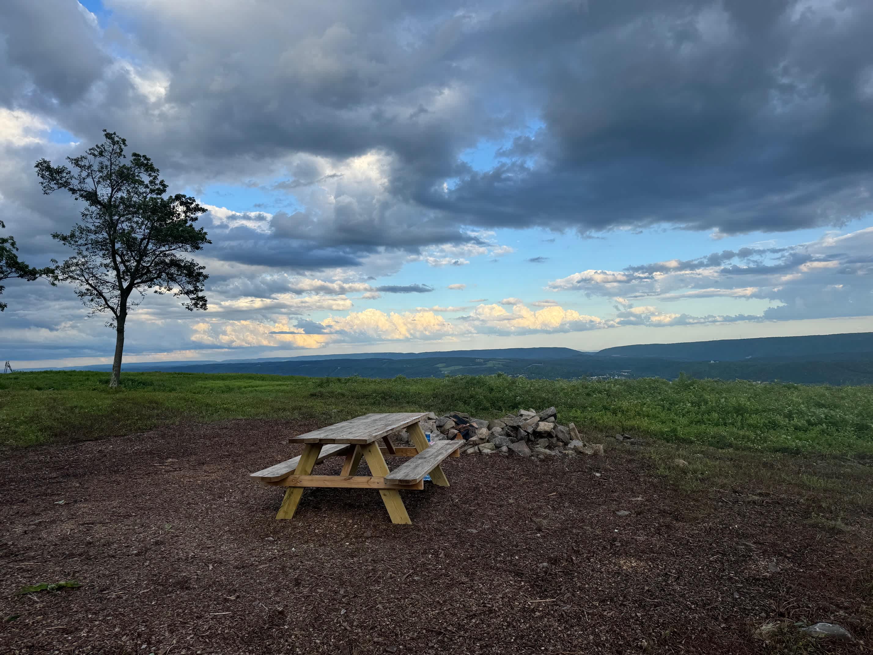 100 Mile View Camping, Jim Thorpe