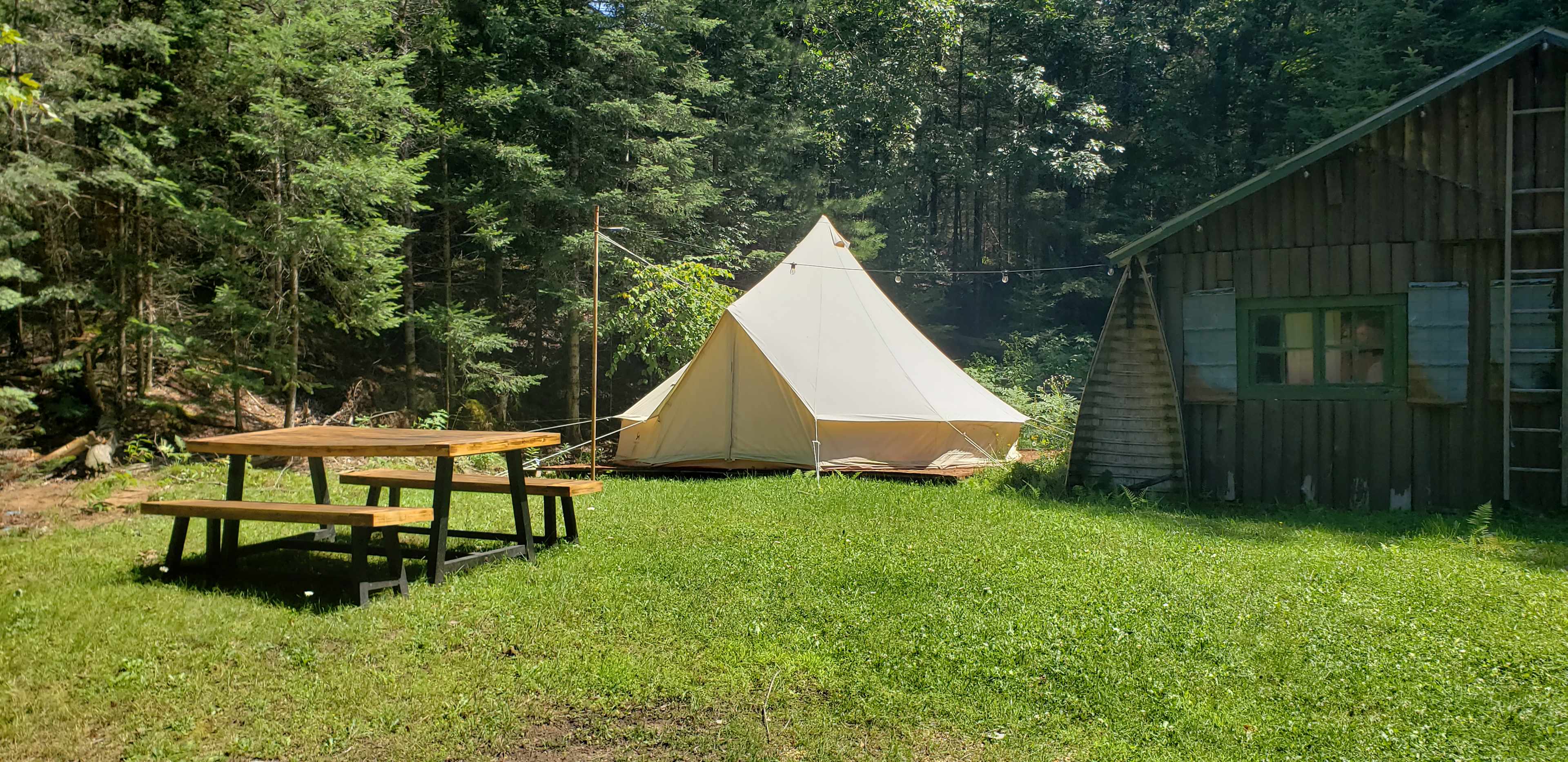 Northwoods Bell Tent Retreat