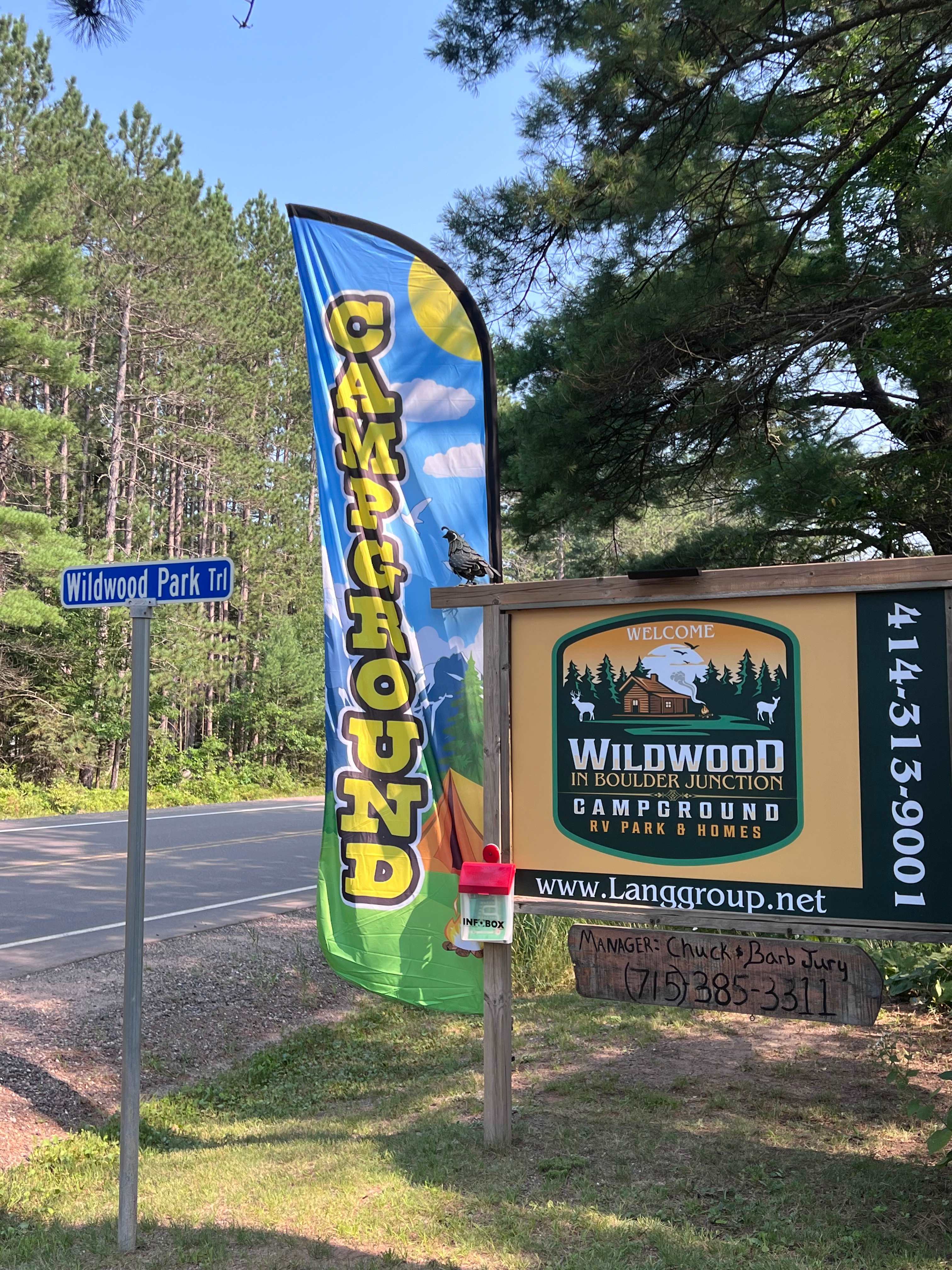 Front Entrance Signage
