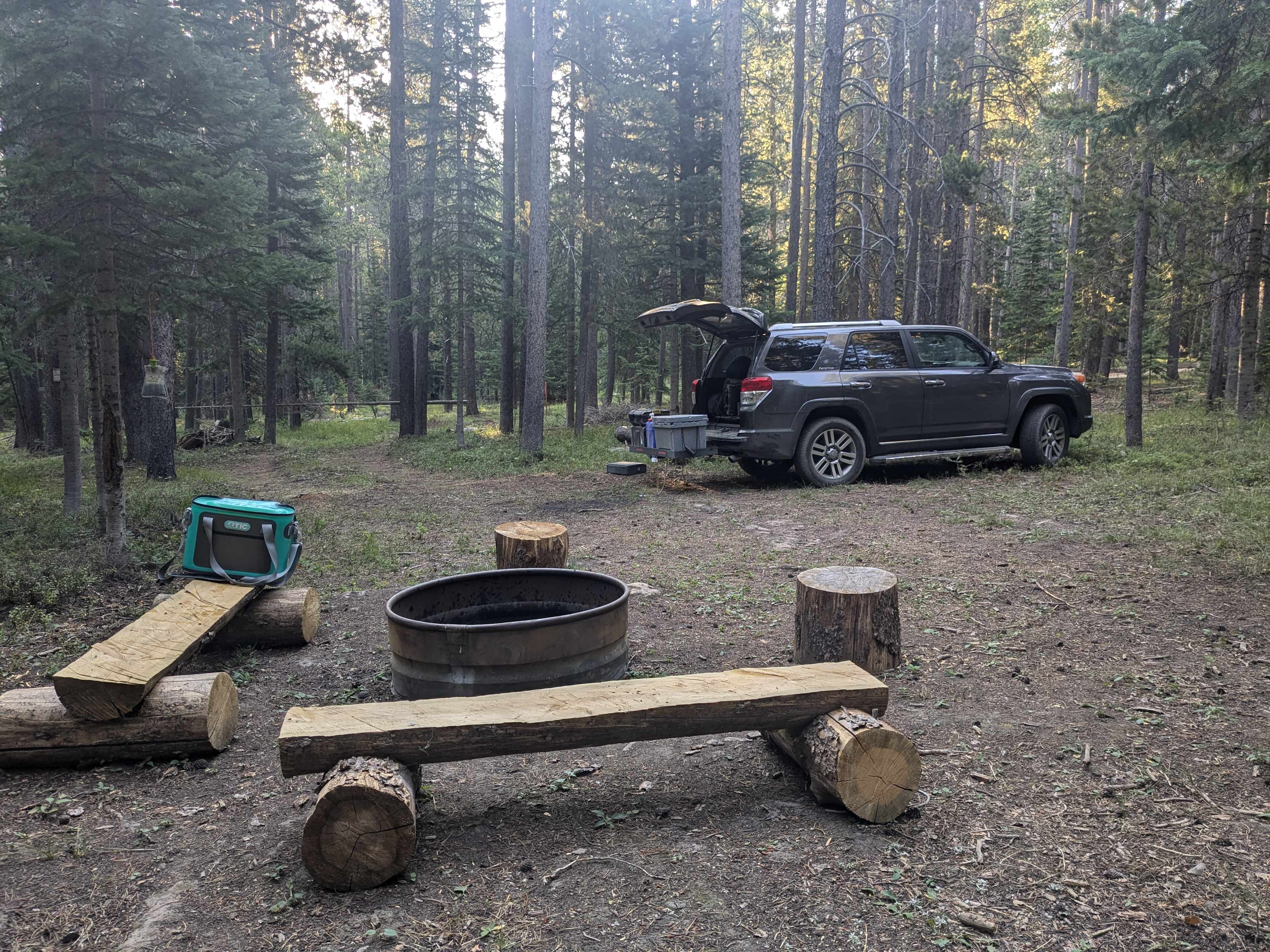 Mtn Wyo Tent Camping