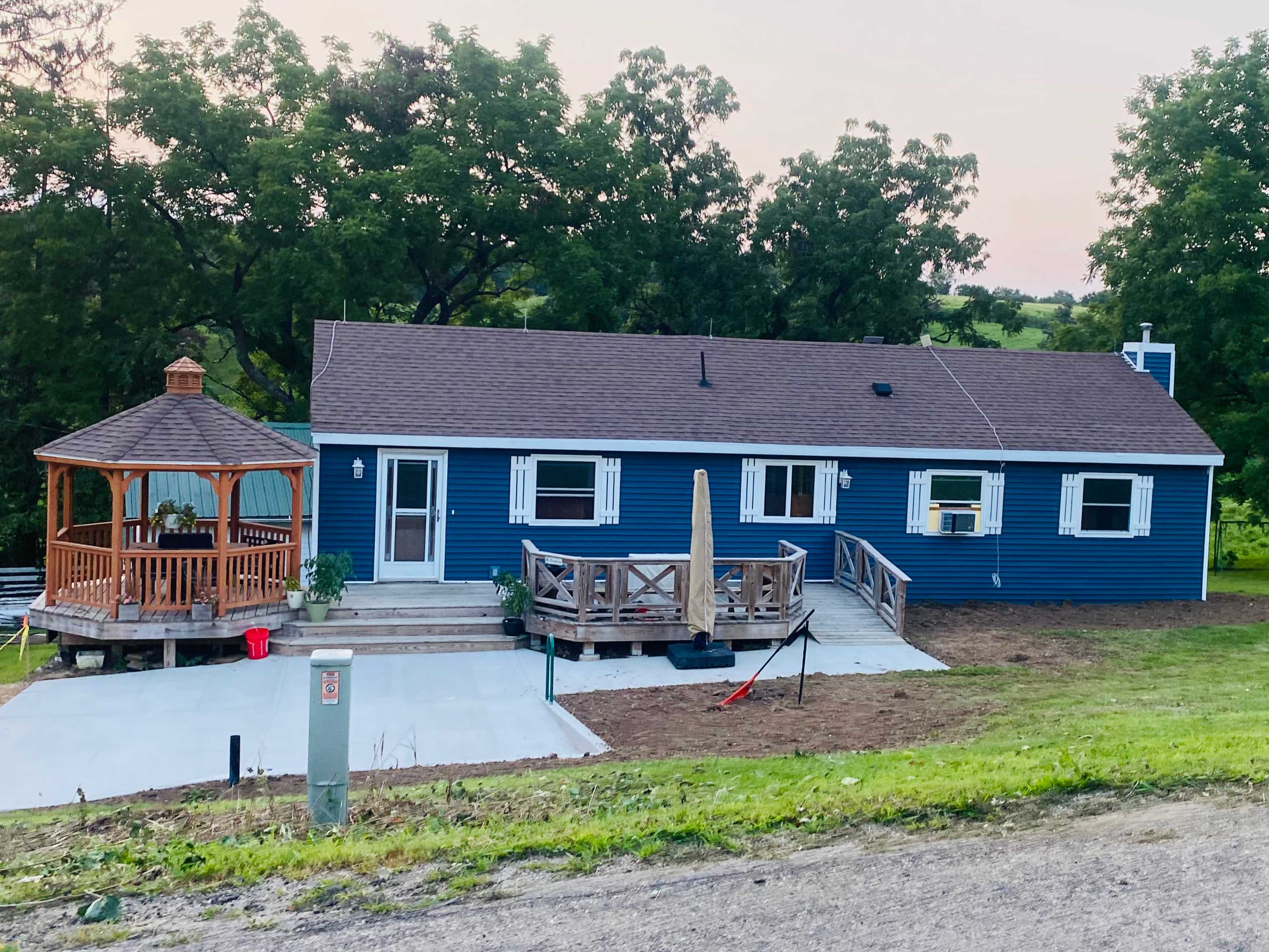 New parking pad and side walk for your convenience  