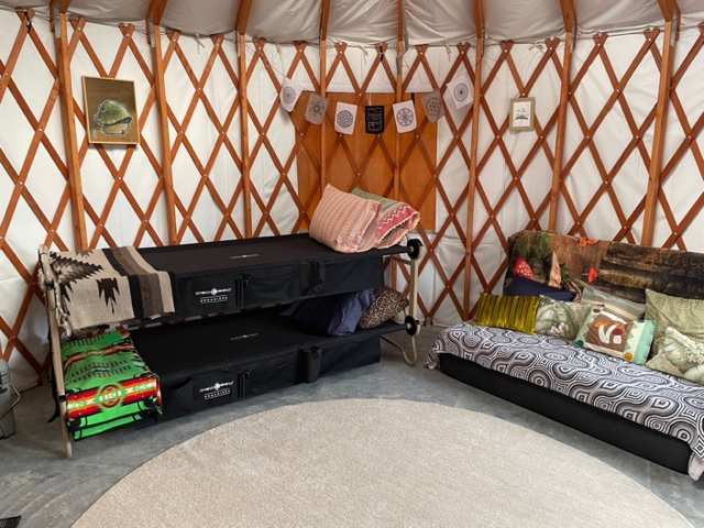 The Mushroom Yurt