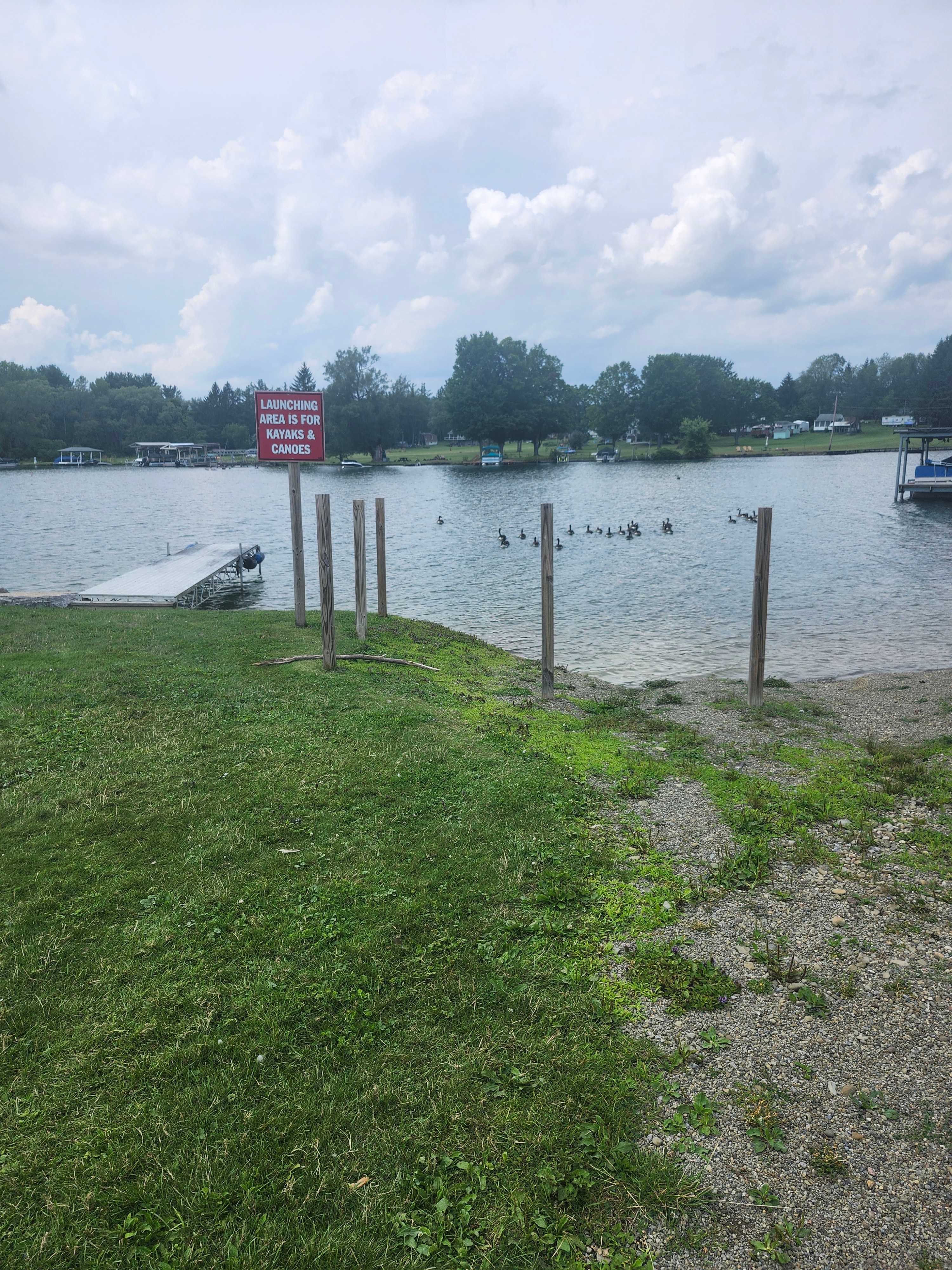 Kayak & canoe launch