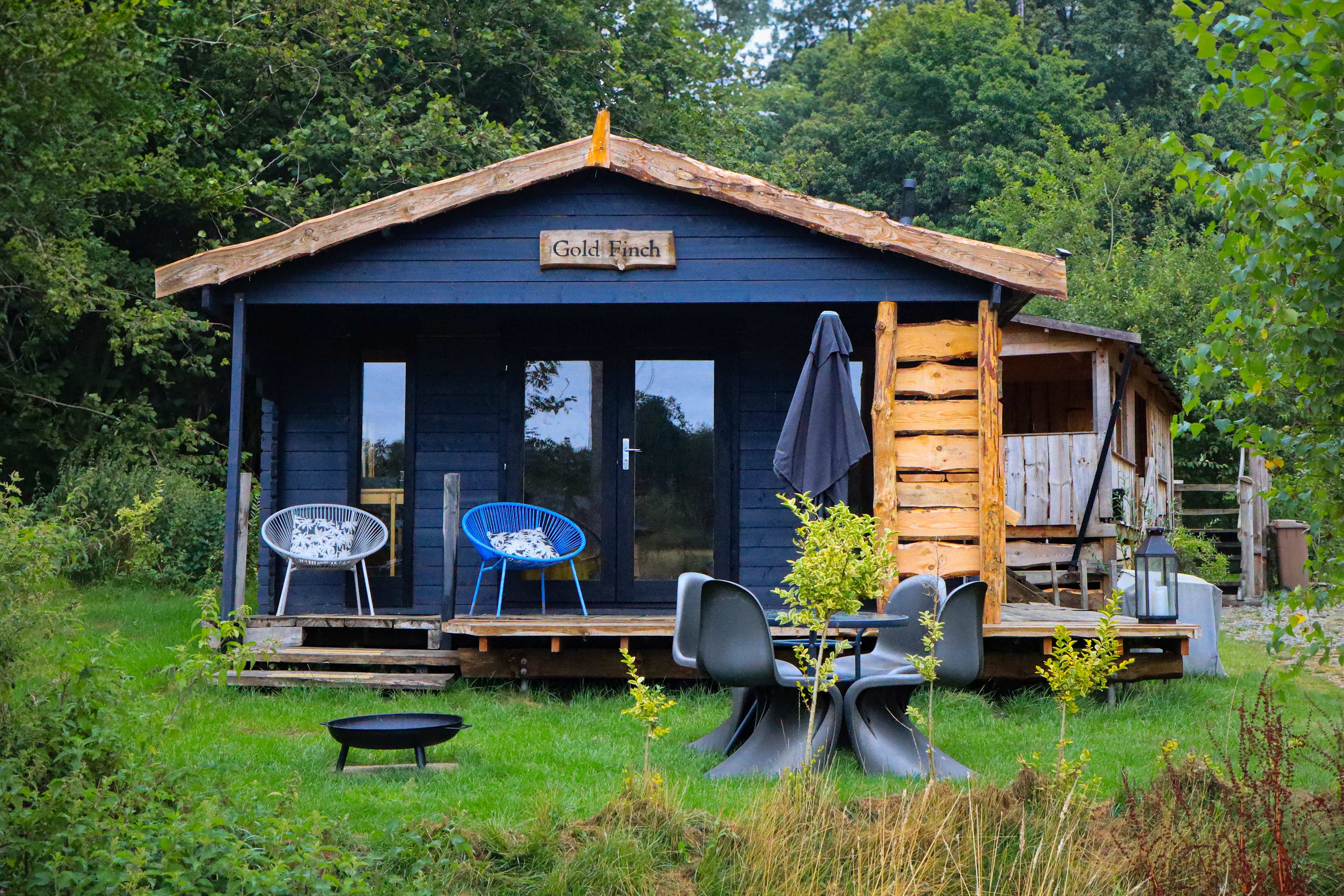 The beautiful Gold finch cabin