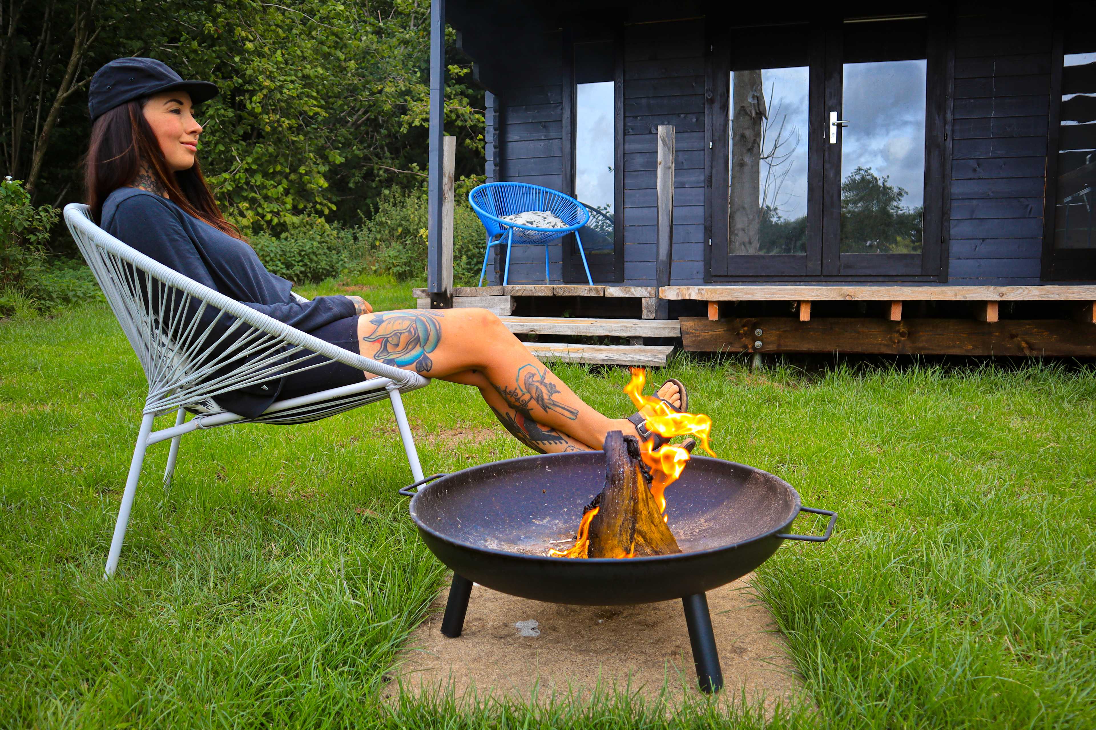 Firepits are available at request to enjoy during the evenings