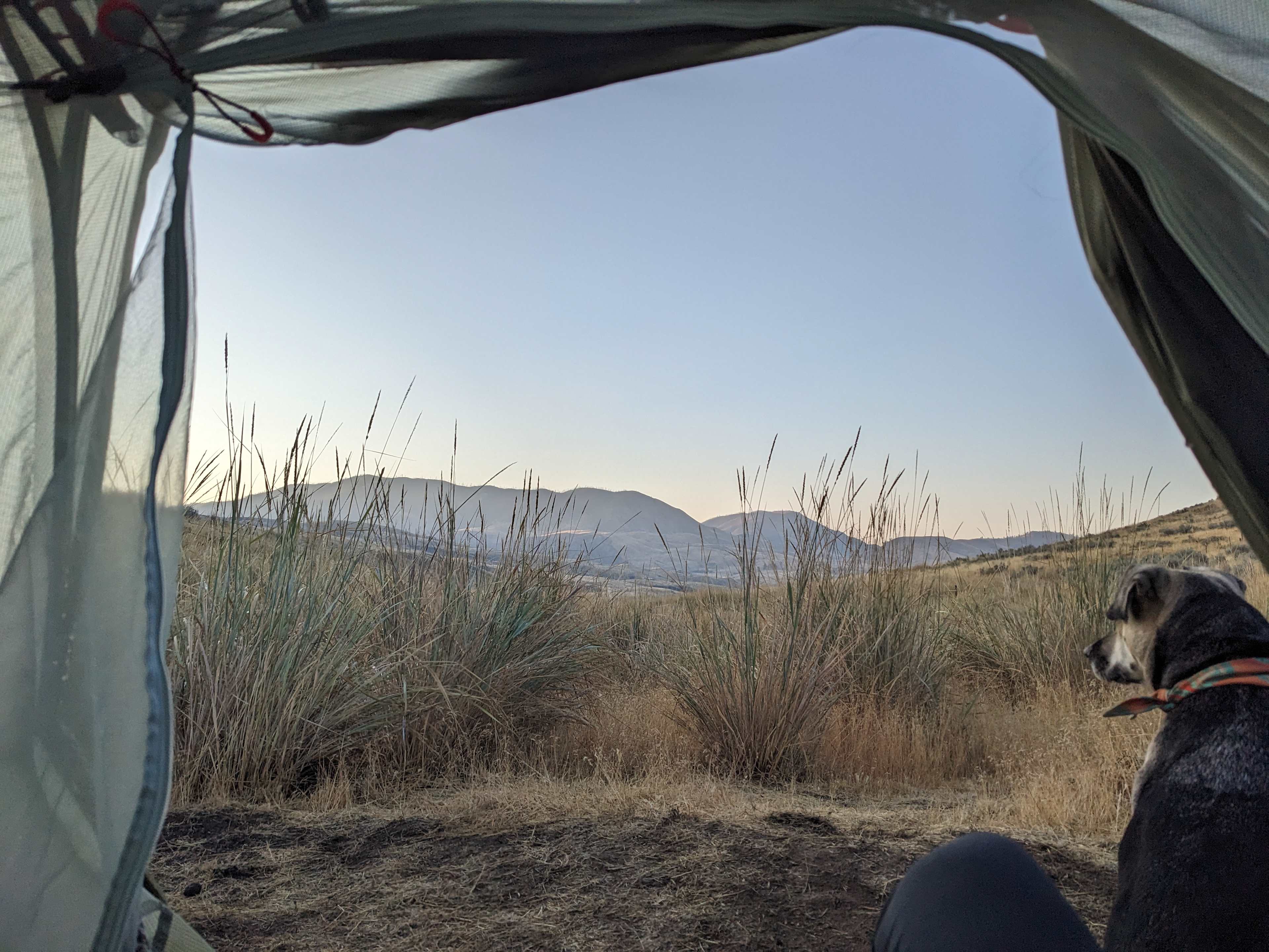 Secluded Hillside Camp