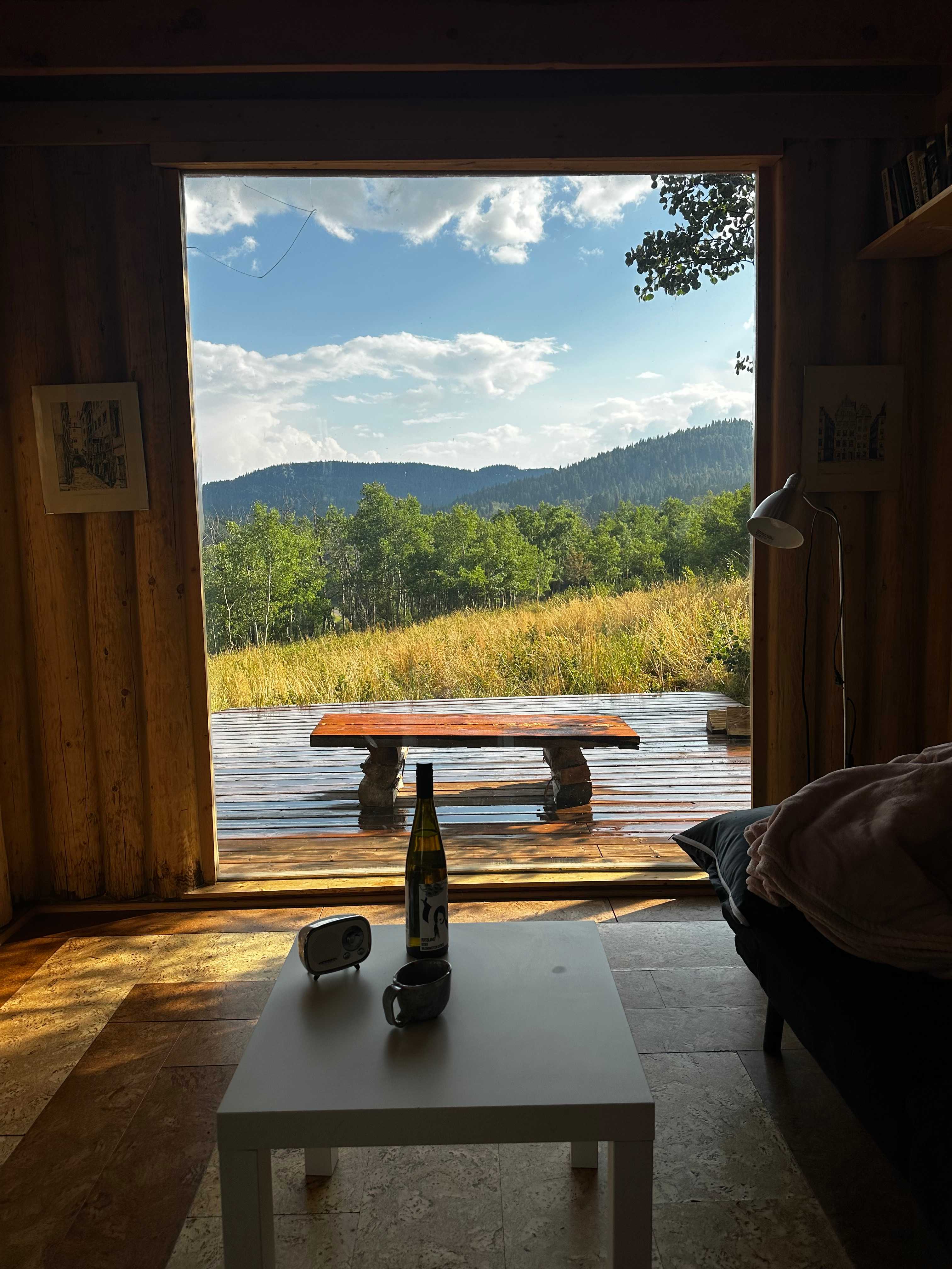 Finnish Off-Grid Foothills Cabin