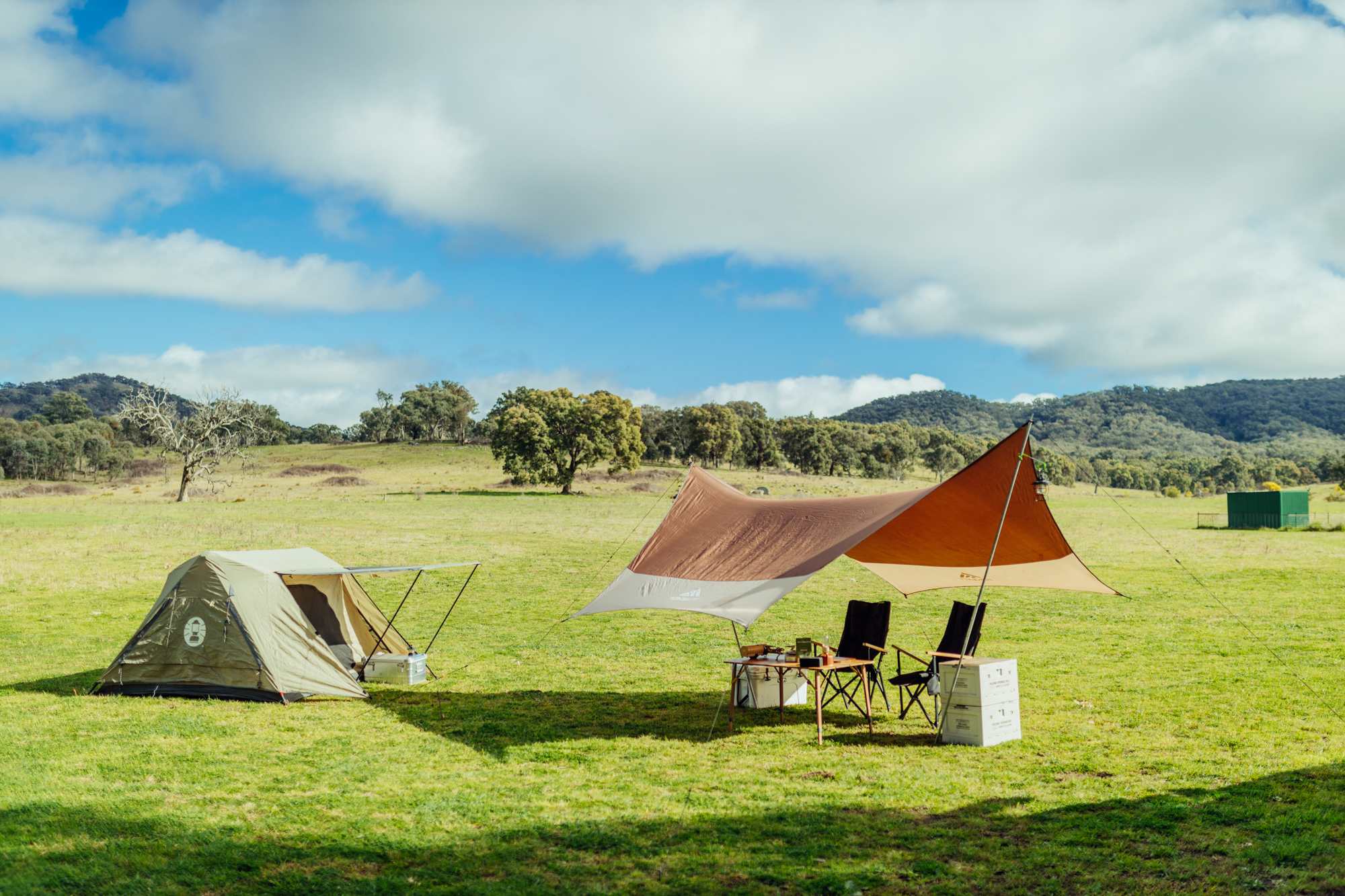 camp setup