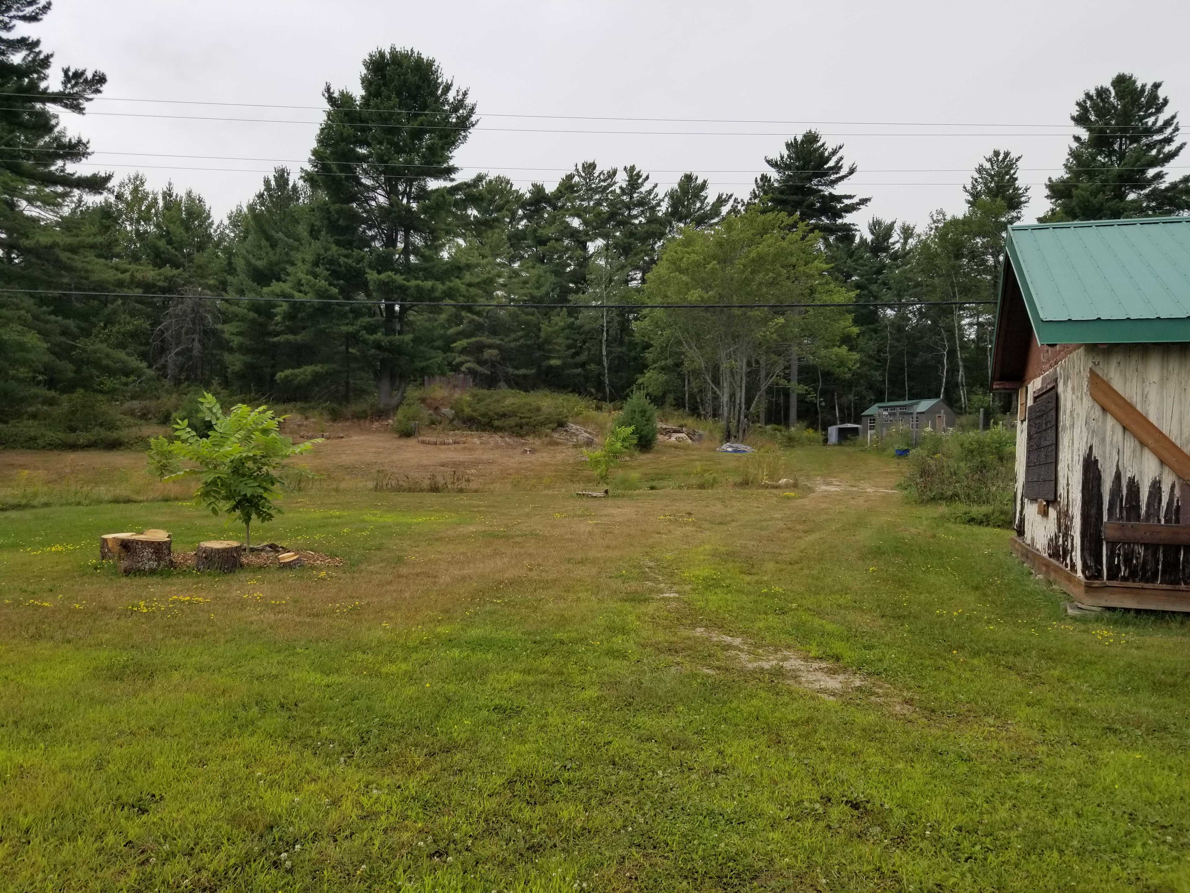 Just west of the historic restaurant
