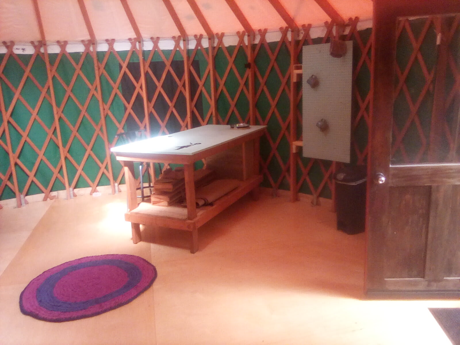 The Yurt On Bald Hill - Hipcamp in Brooktondale, New York