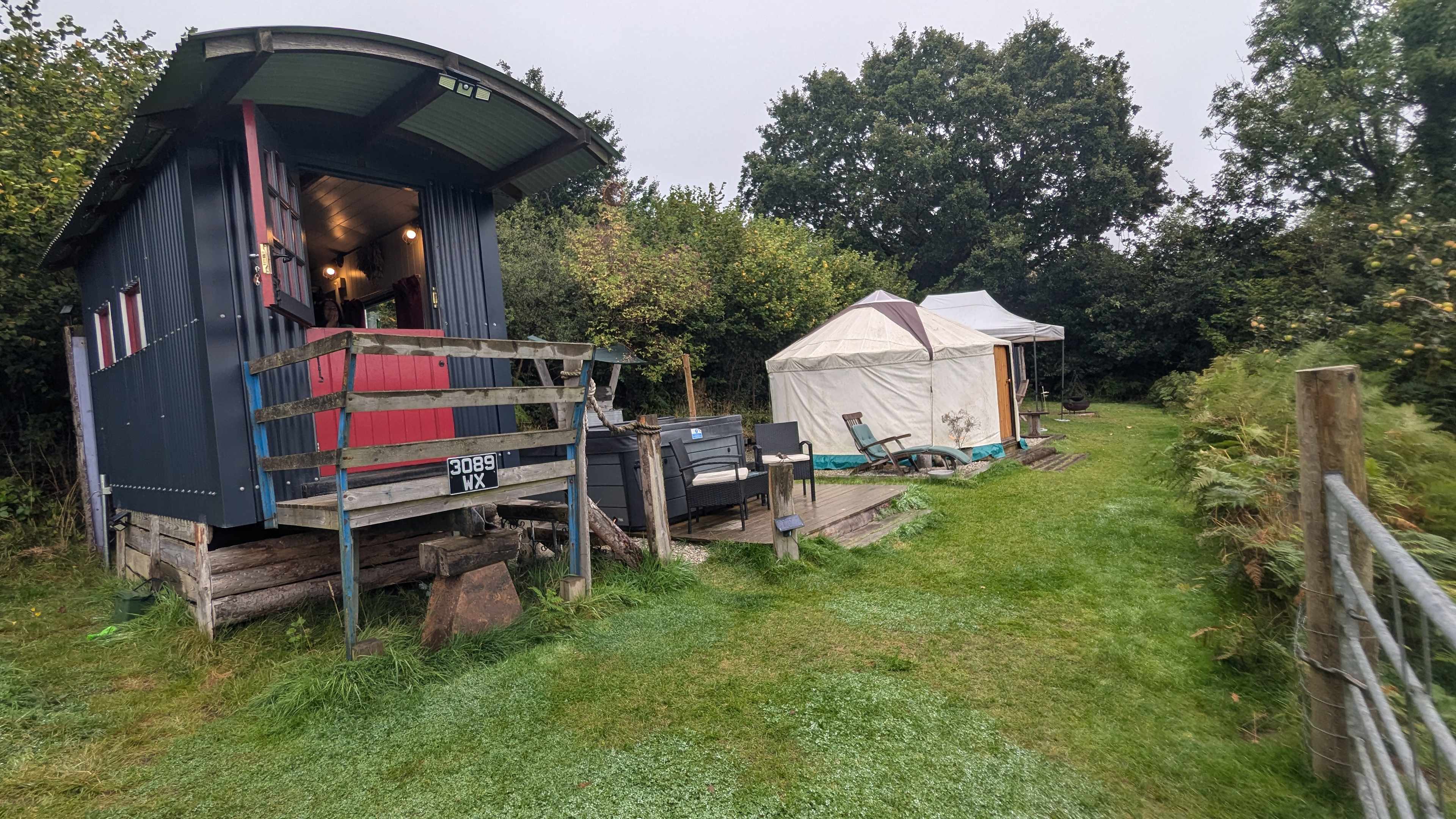 Yurt in the Orchard