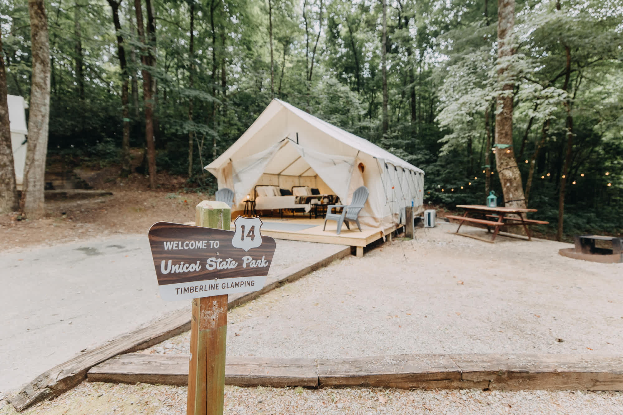 Timberline Glamping Unicoi State Park
