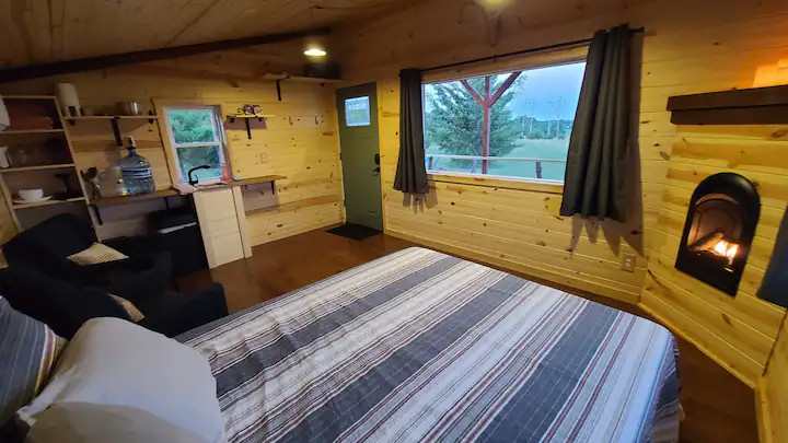 Lux Tiny Off-Grid Cabin Getaway