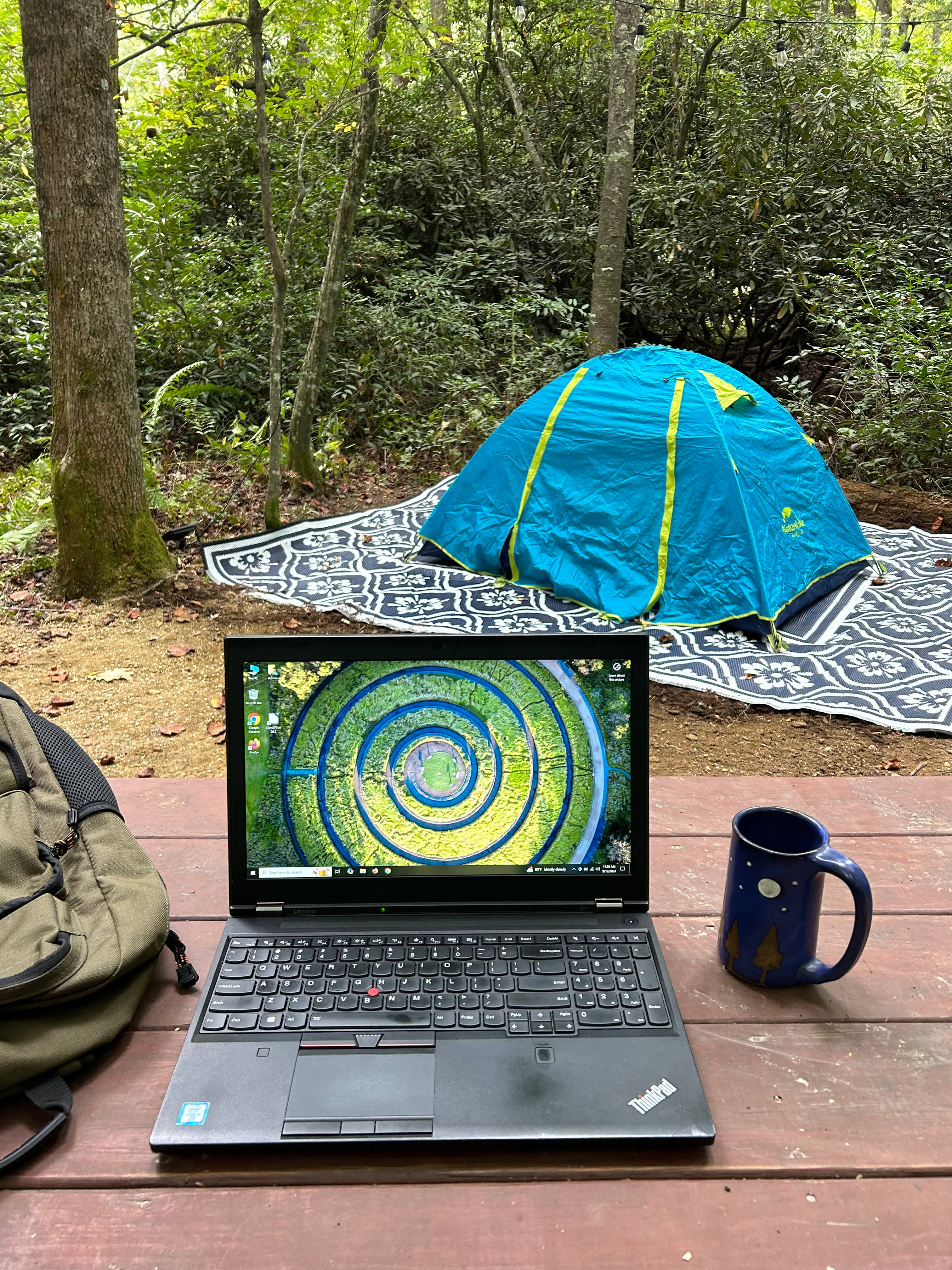 If work is a must, you’ll get great cell service being 5 minutes from town. 