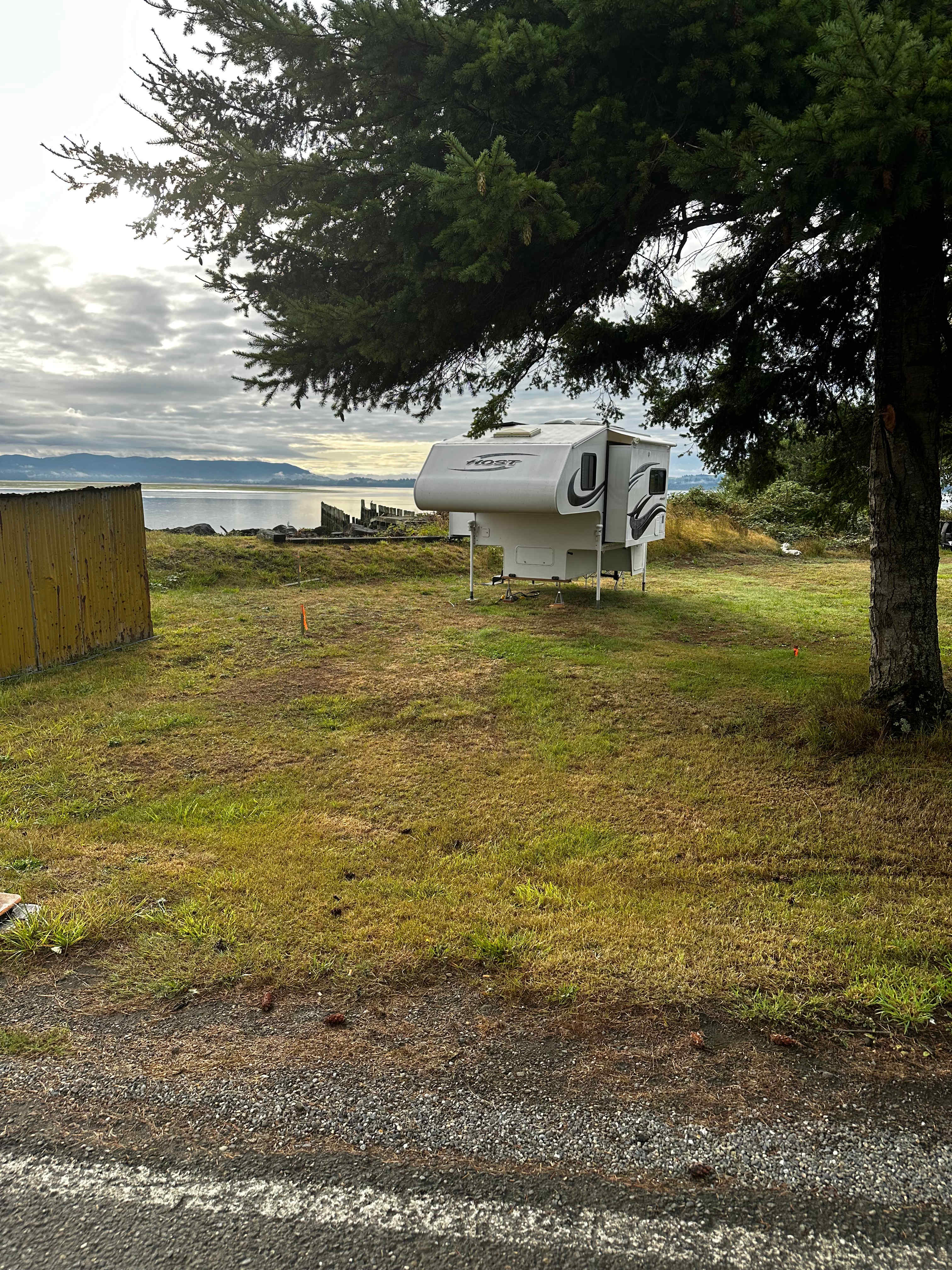 Tokeland beach front campsite