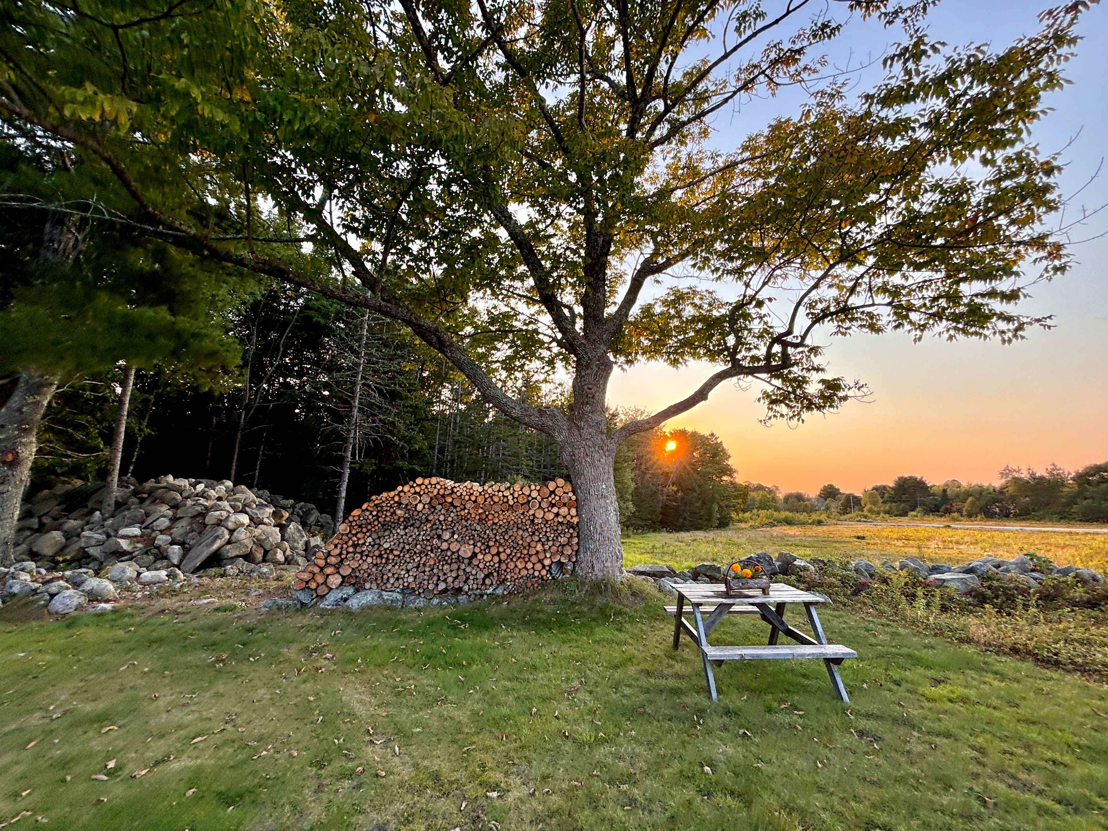 Site 3 at sunset