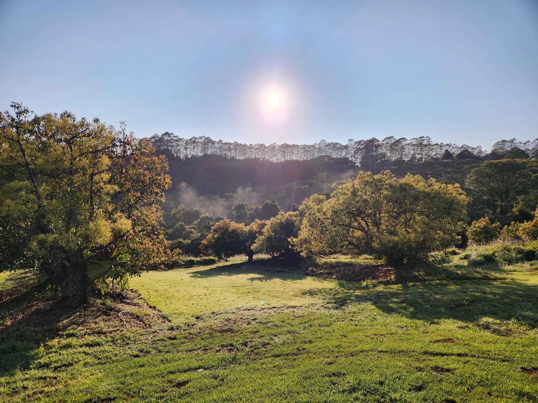 View from the campsite