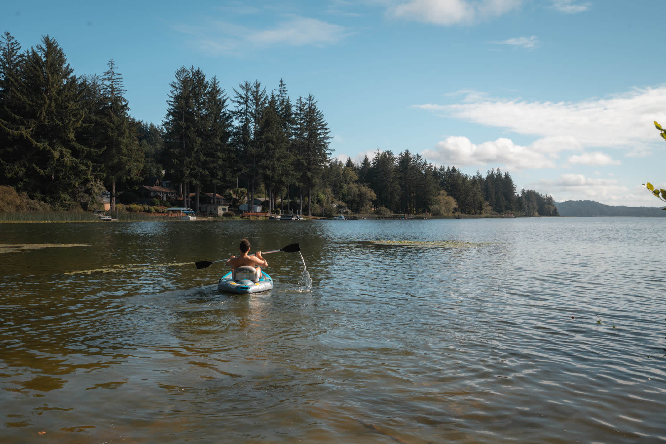 Kayak that comes with the site