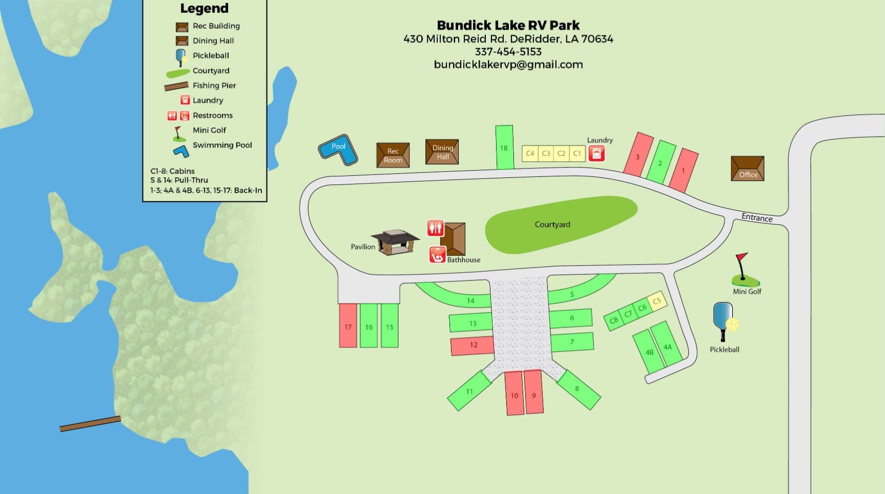 Bundick Lake Retreat and RV