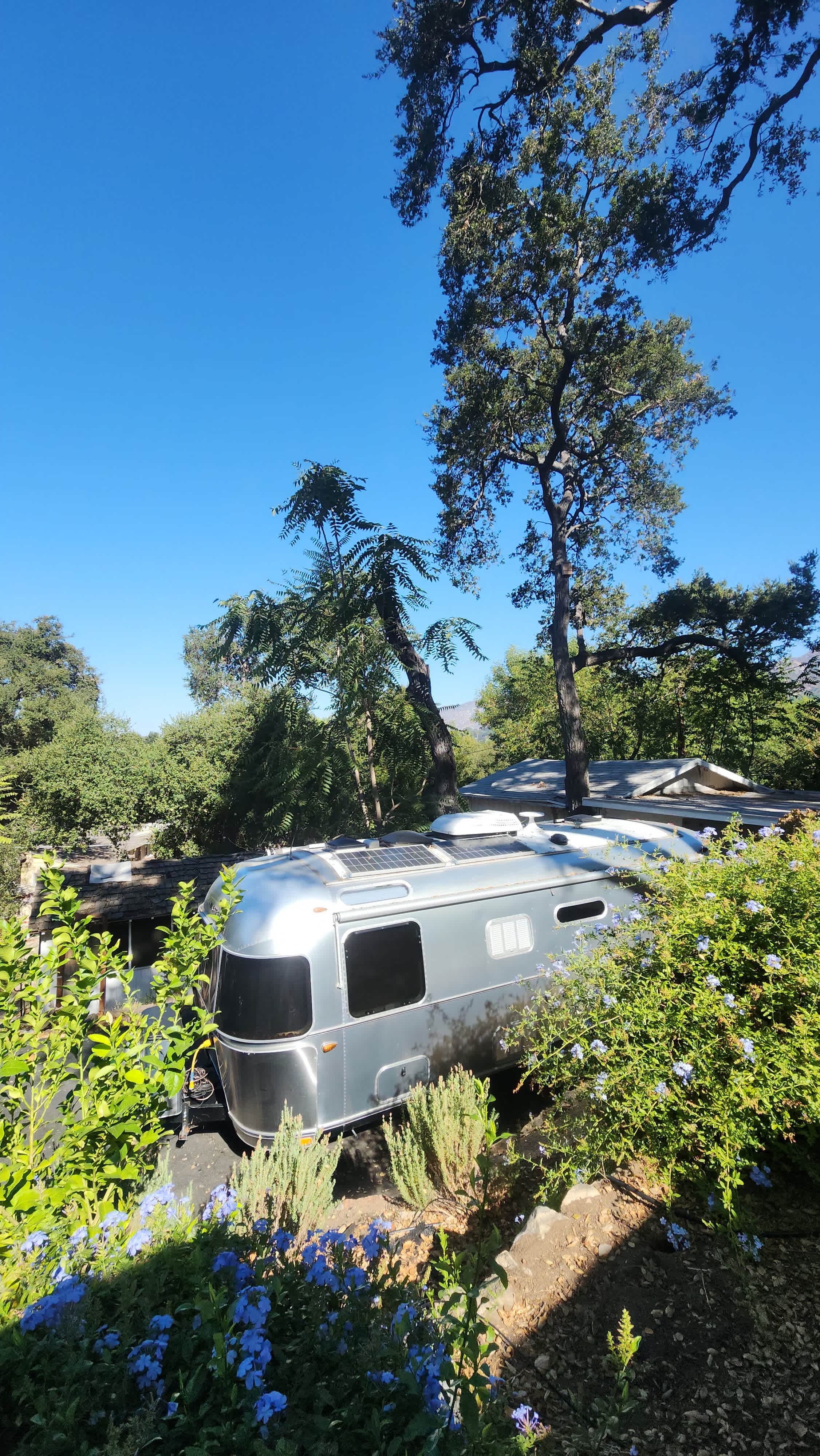 Airstream in Angeles Foothills
