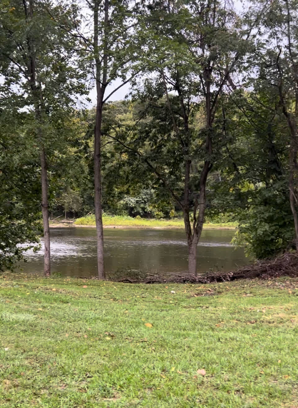 Riverside camp