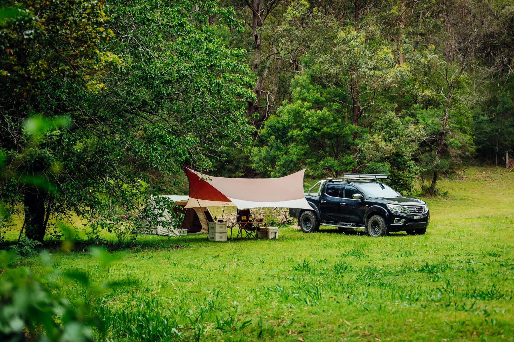 camp setup