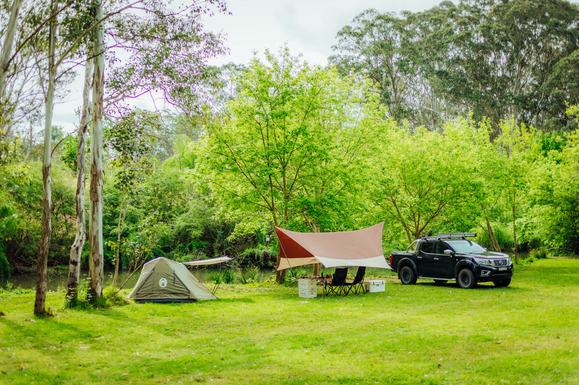 camp setup